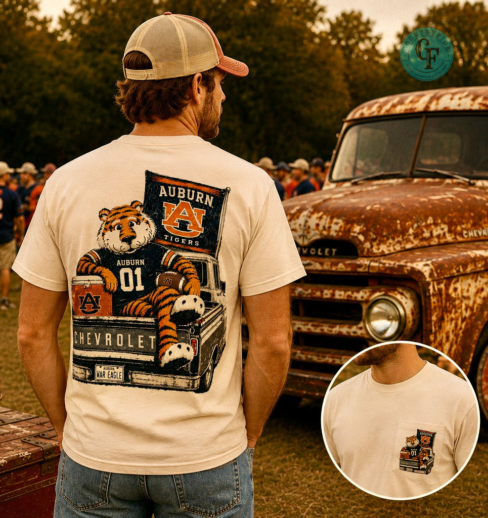 CHEVY GAME DAY COMFORT POCKET TEE
