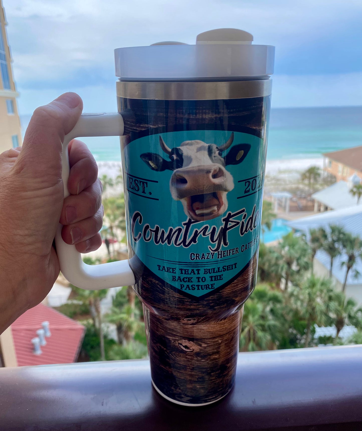CF CRAZY HEIFER 40oz - CountryFide Custom Accessories and Outdoors