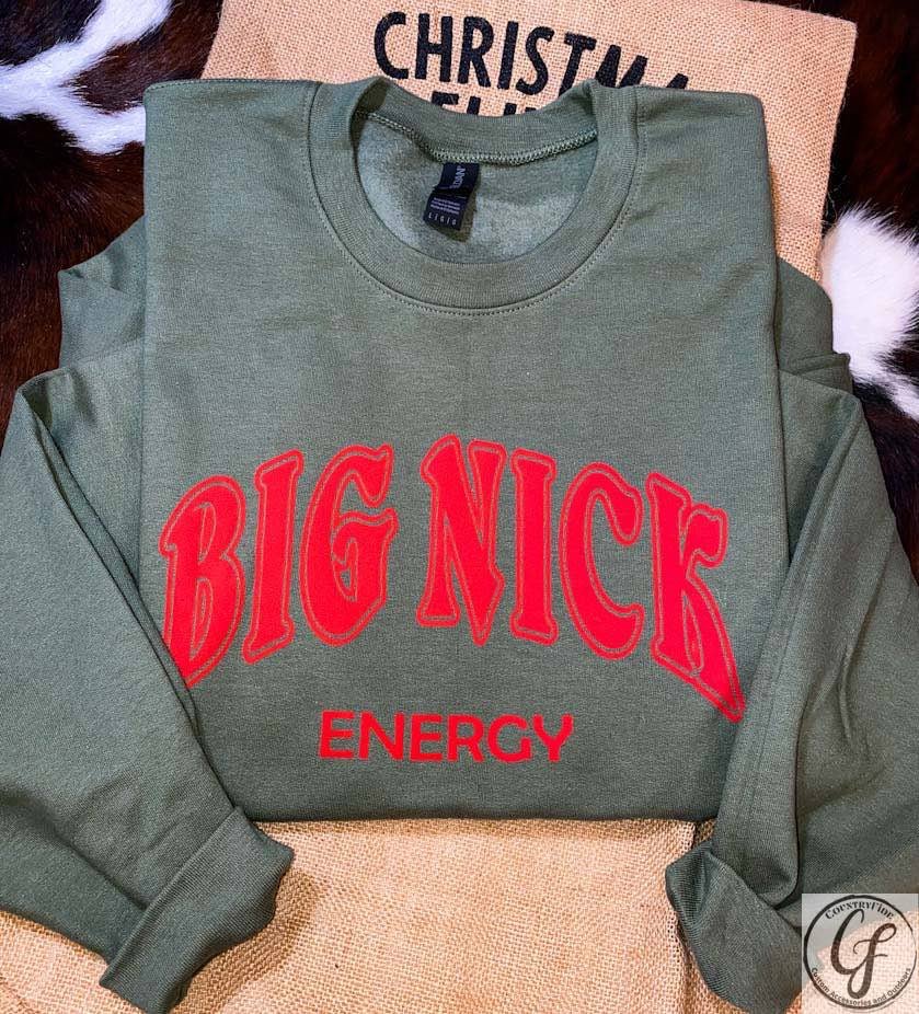 BIG NICK ENERGY - CountryFide Custom Accessories and Outdoors