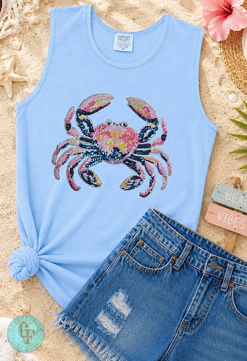 BLINGY SUMMER CRAB TANK - CountryFide Custom Accessories and Outdoors