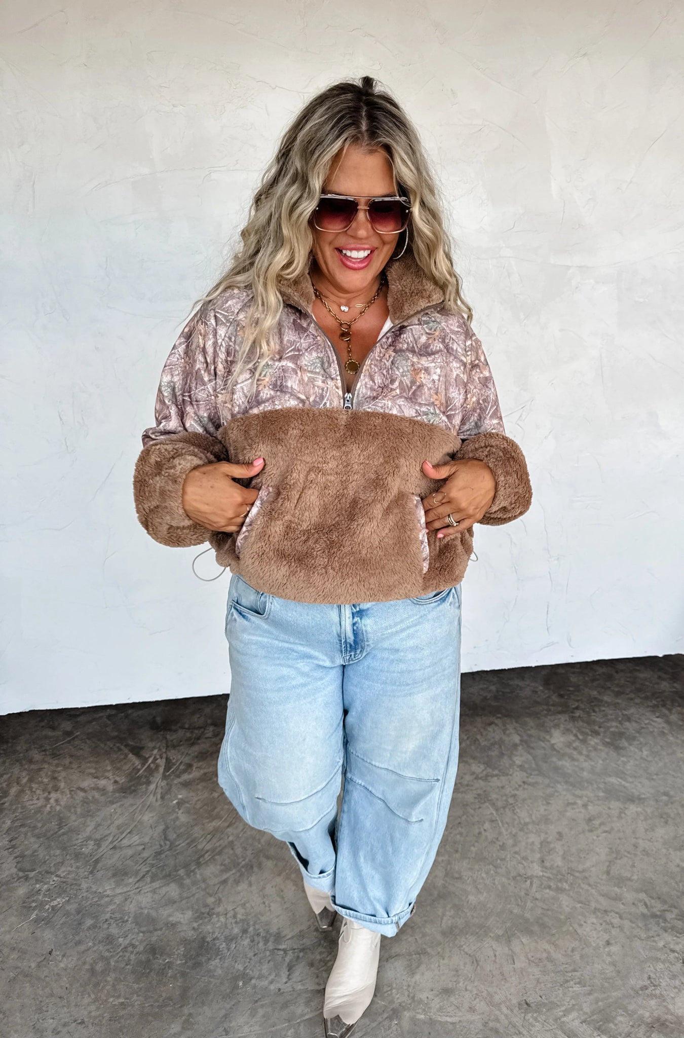 CAMO SHERPA PULLOVER *PRE - ORDER* - CountryFide Custom Accessories and Outdoors