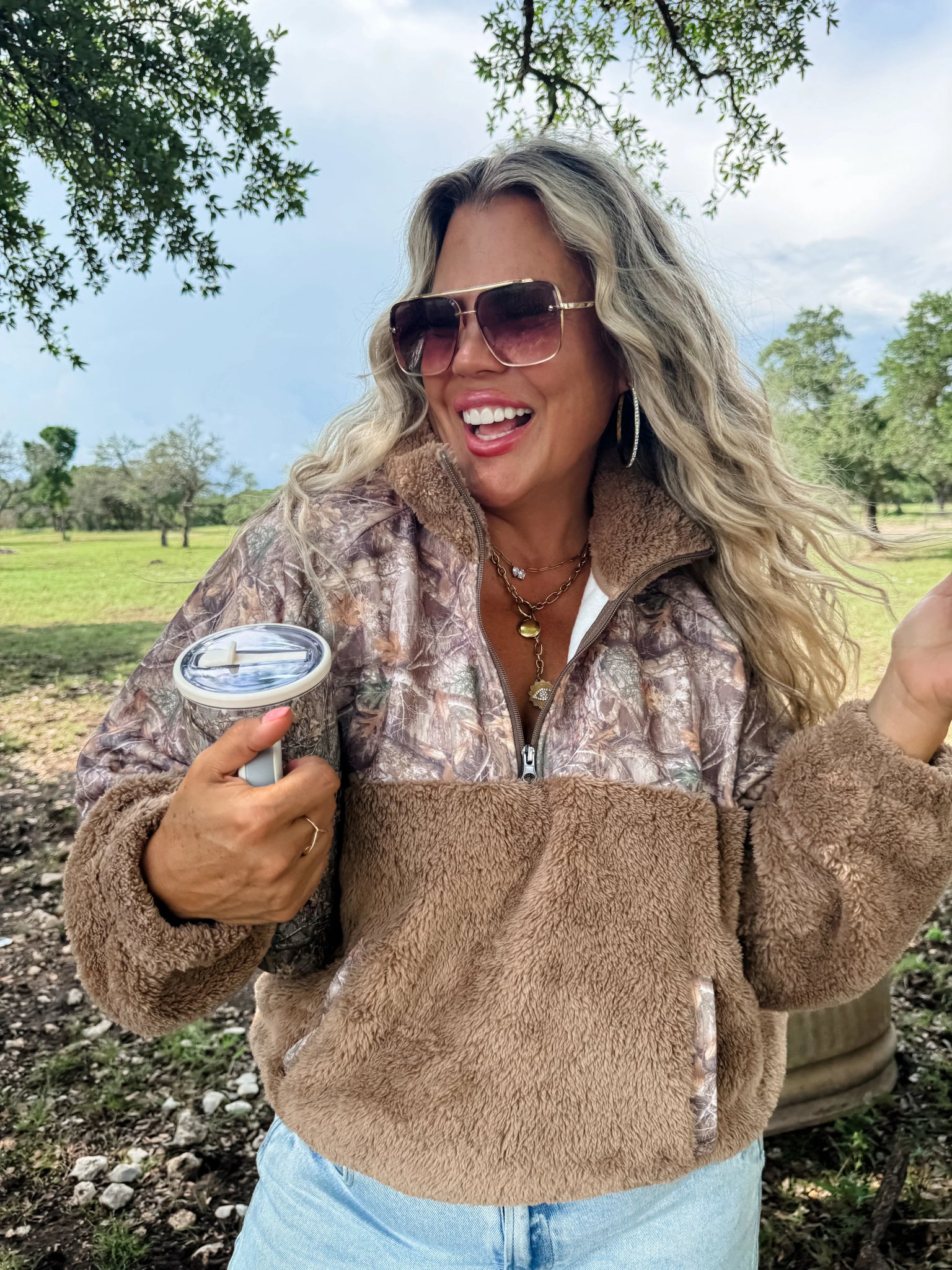 CAMO SHERPA PULLOVER *PRE - ORDER* - CountryFide Custom Accessories and Outdoors