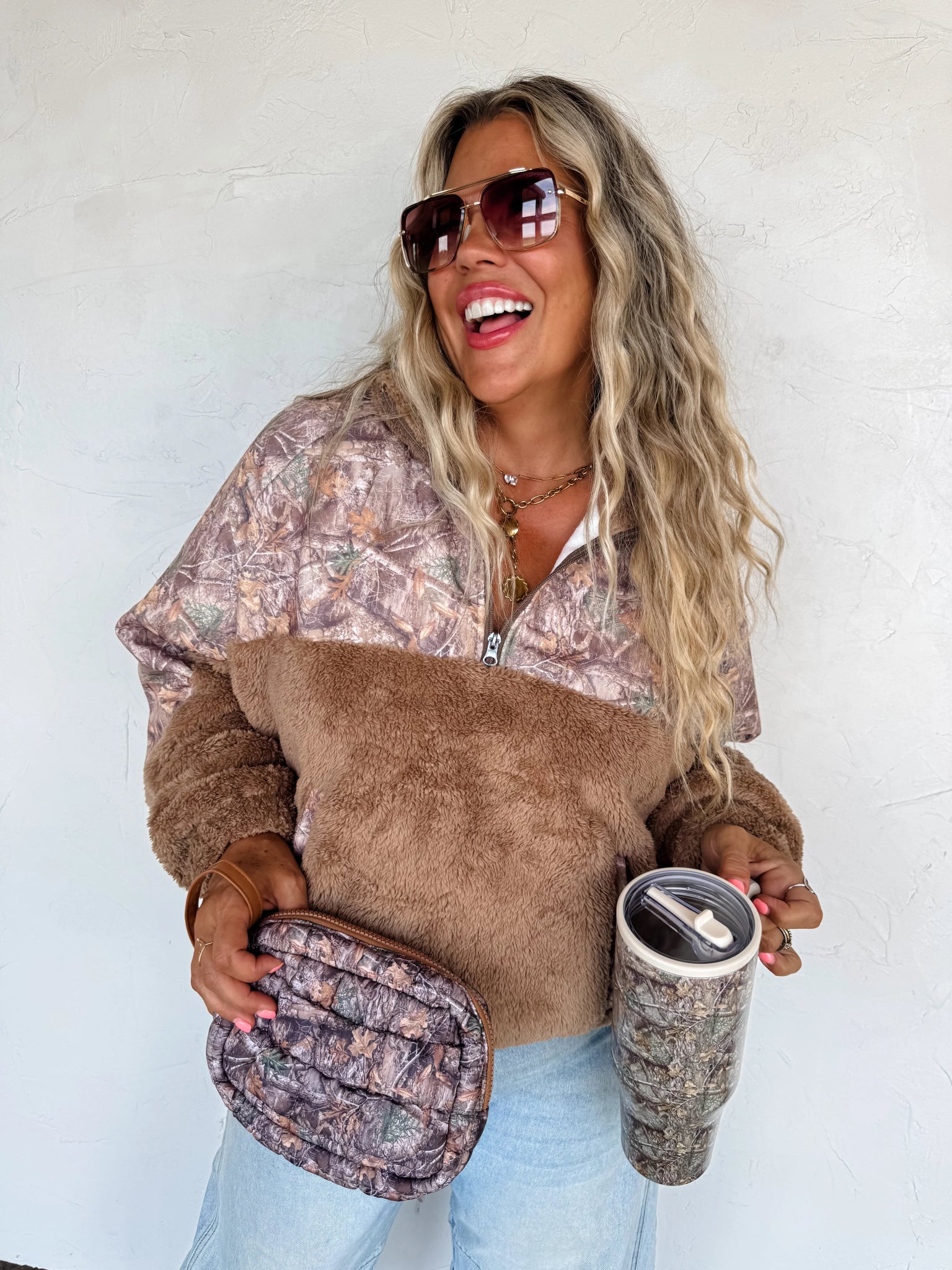 CAMO SHERPA PULLOVER *PRE - ORDER* - CountryFide Custom Accessories and Outdoors