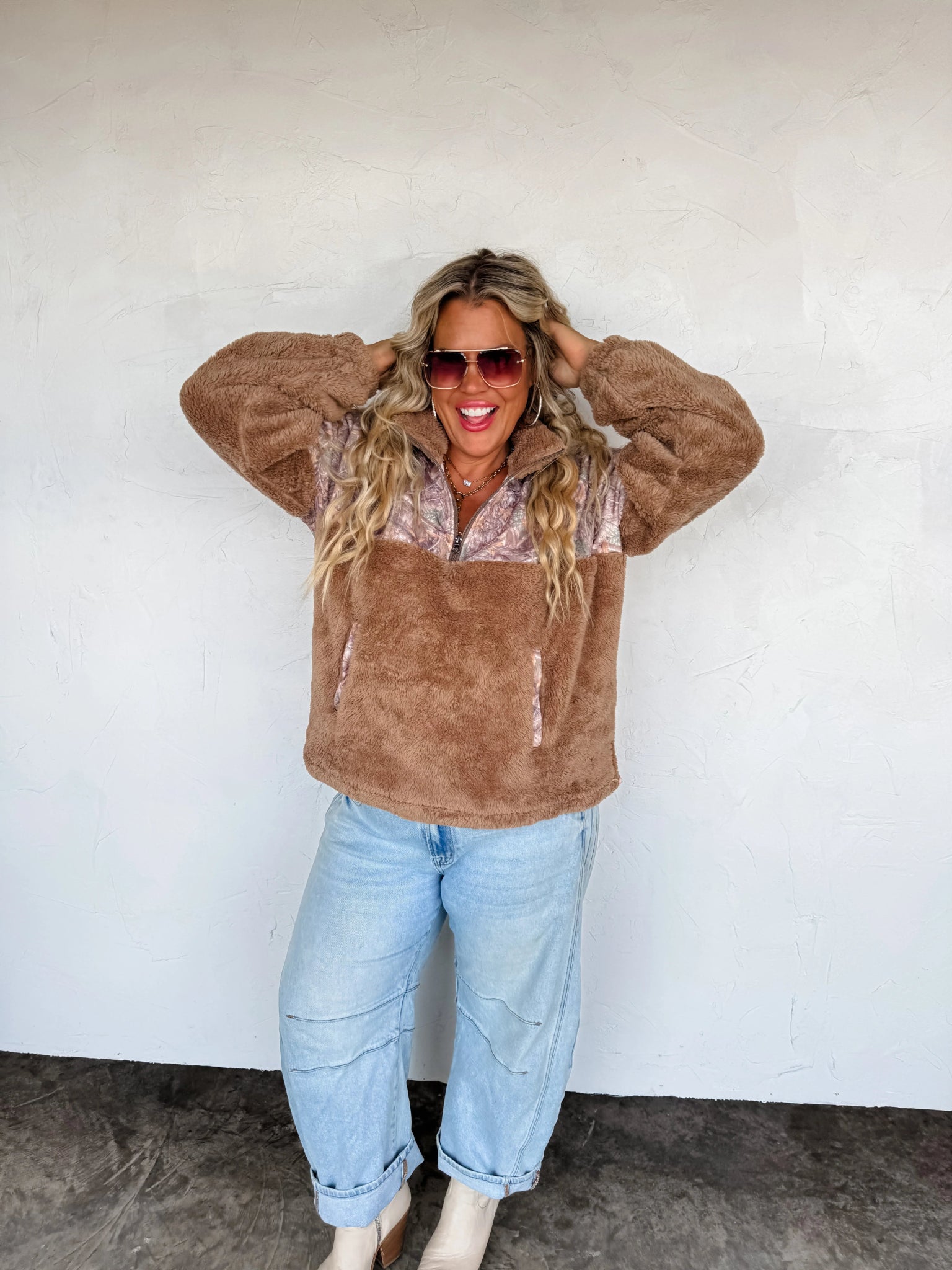 CAMO SHERPA PULLOVER *PRE - ORDER* - CountryFide Custom Accessories and Outdoors