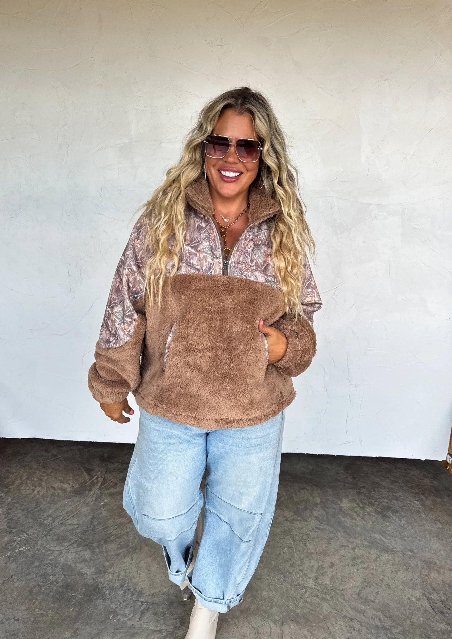 CAMO SHERPA PULLOVER *PRE - ORDER* - CountryFide Custom Accessories and Outdoors