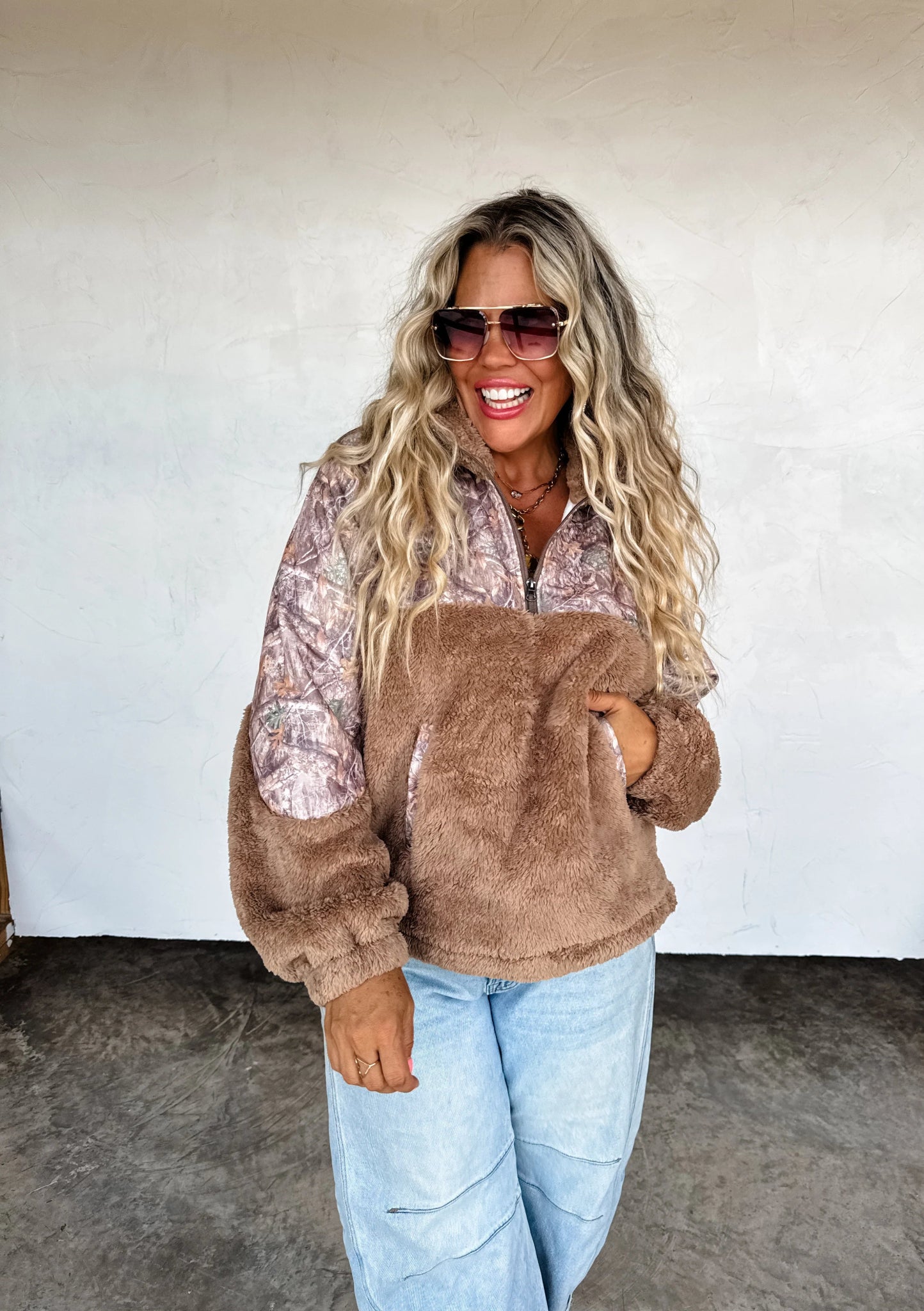 CAMO SHERPA PULLOVER *PRE - ORDER* - CountryFide Custom Accessories and Outdoors