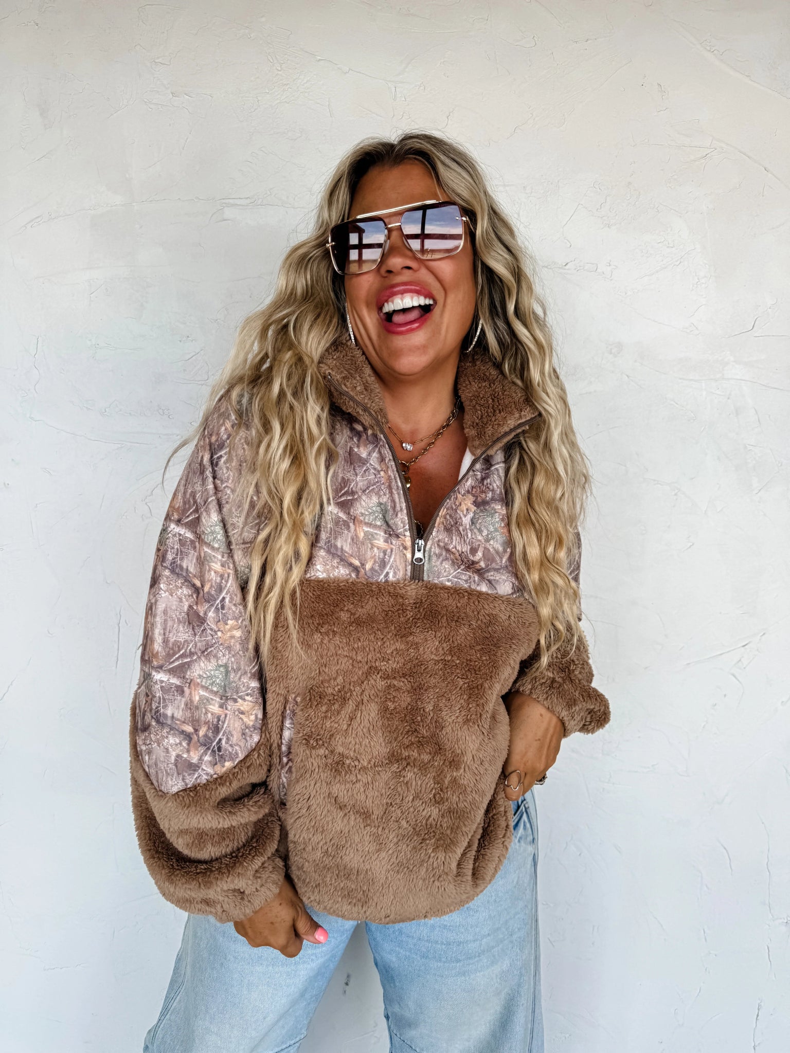 CAMO SHERPA PULLOVER *PRE - ORDER* - CountryFide Custom Accessories and Outdoors