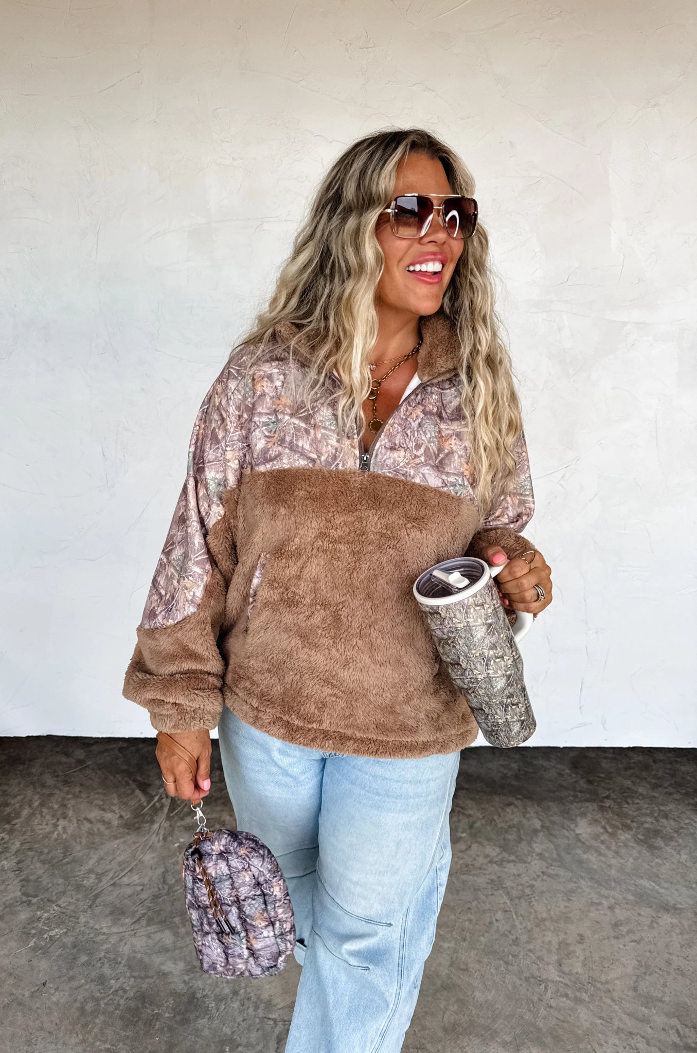 CAMO SHERPA PULLOVER *PRE - ORDER* - CountryFide Custom Accessories and Outdoors