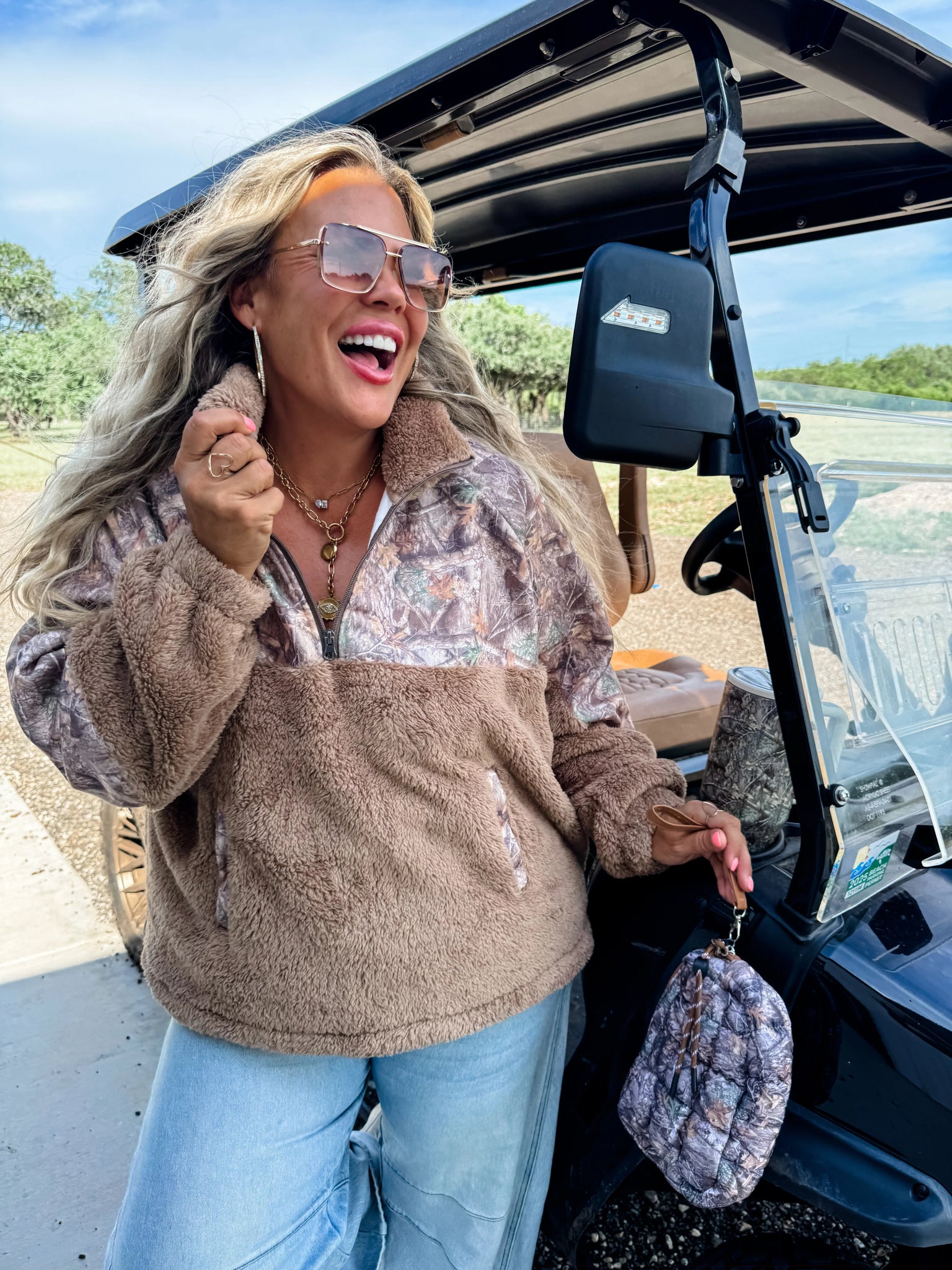 CAMO SHERPA PULLOVER *PRE - ORDER* - CountryFide Custom Accessories and Outdoors