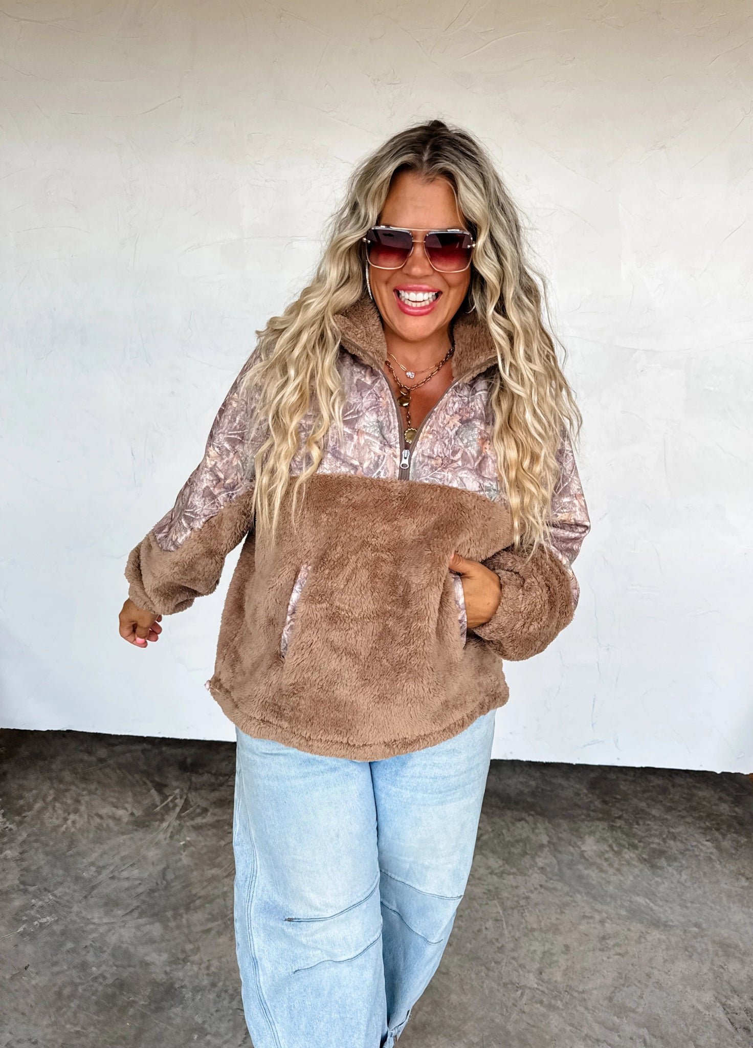 CAMO SHERPA PULLOVER *PRE - ORDER* - CountryFide Custom Accessories and Outdoors