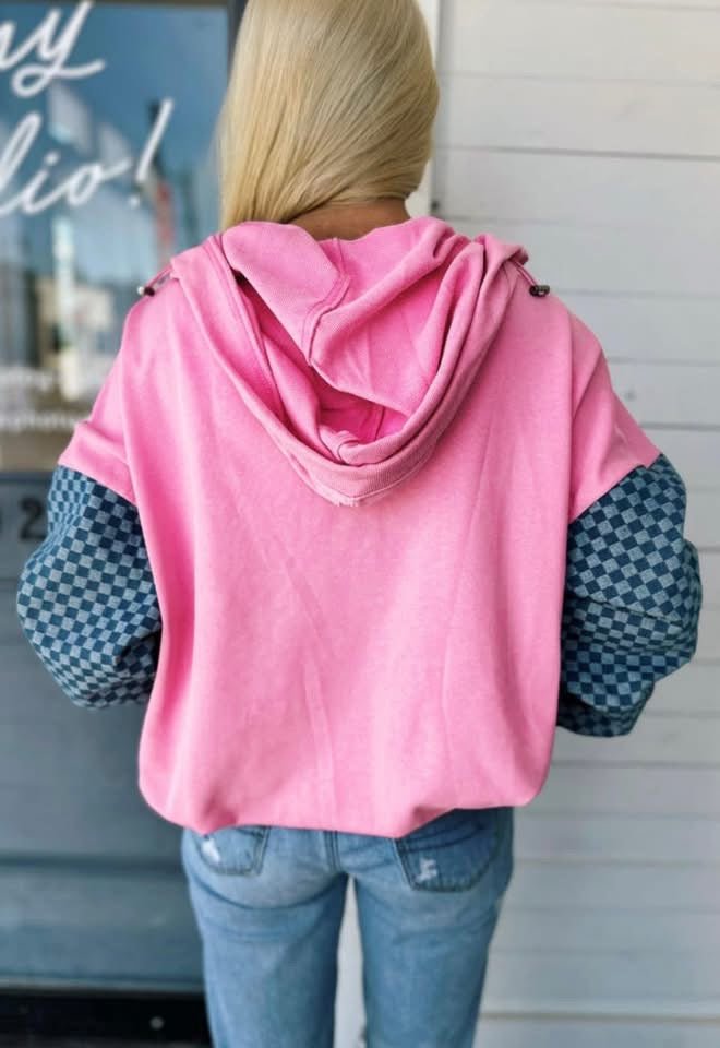 Checkmate in Pink Pullover Hoodie - CountryFide Custom Accessories and Outdoors