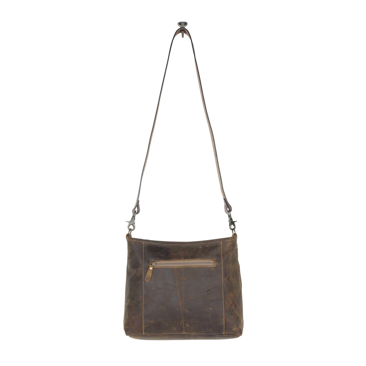 Cornell Rose Leather & Hairon Bag by Myra - CountryFide Custom Accessories and Outdoors