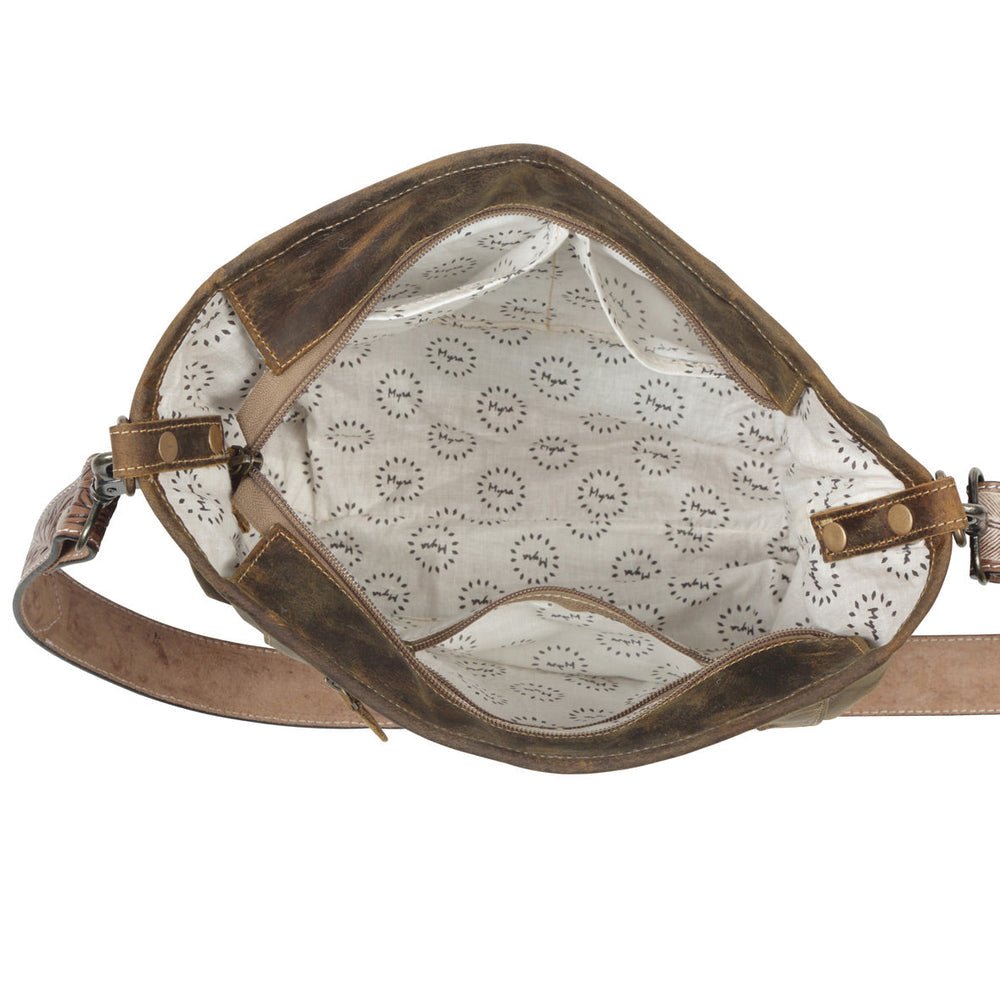 Cornell Rose Leather & Hairon Bag by Myra - CountryFide Custom Accessories and Outdoors