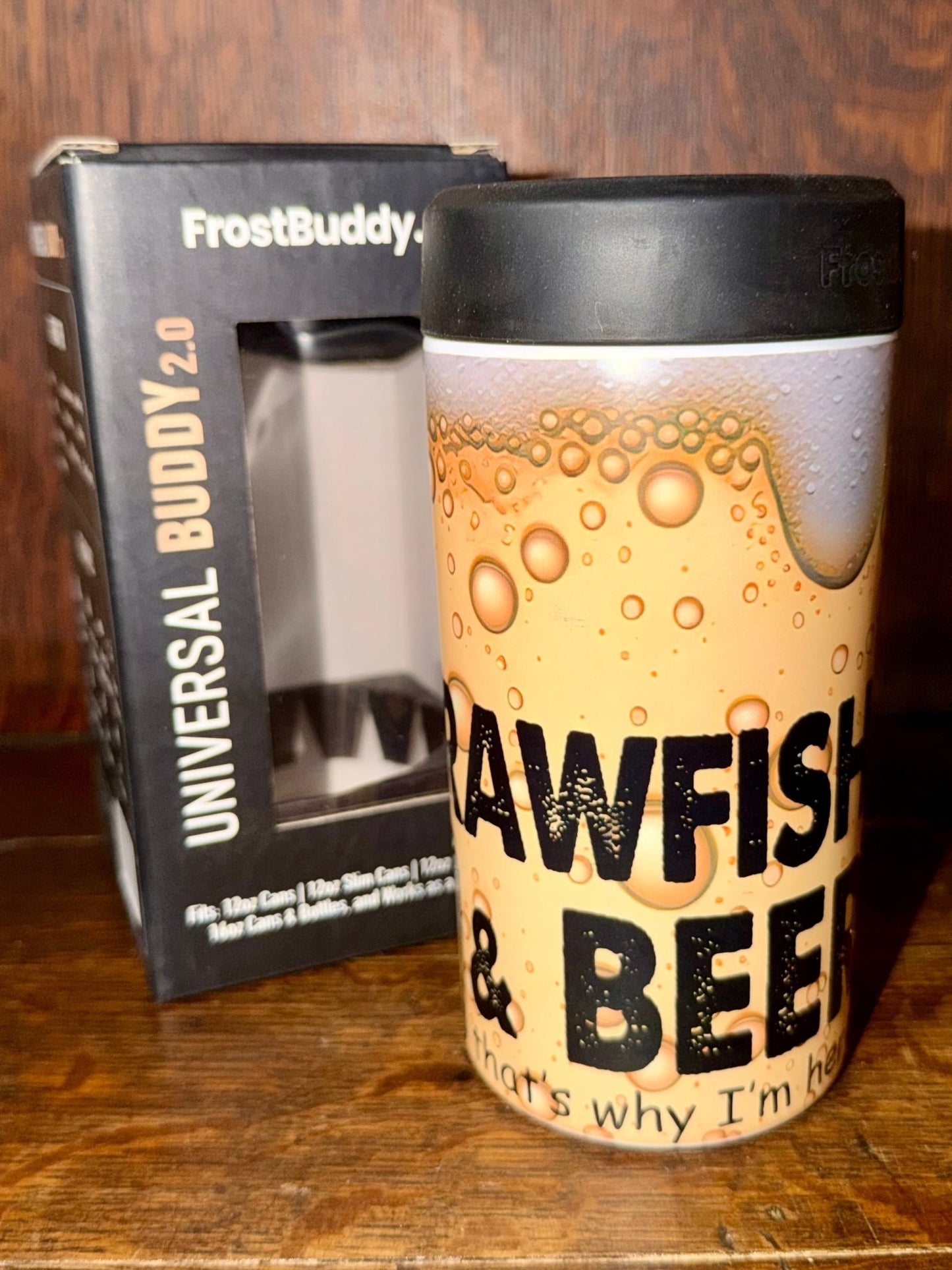 CRAWFISH AND BEER FROST BUDDY - CountryFide Custom Accessories and Outdoors