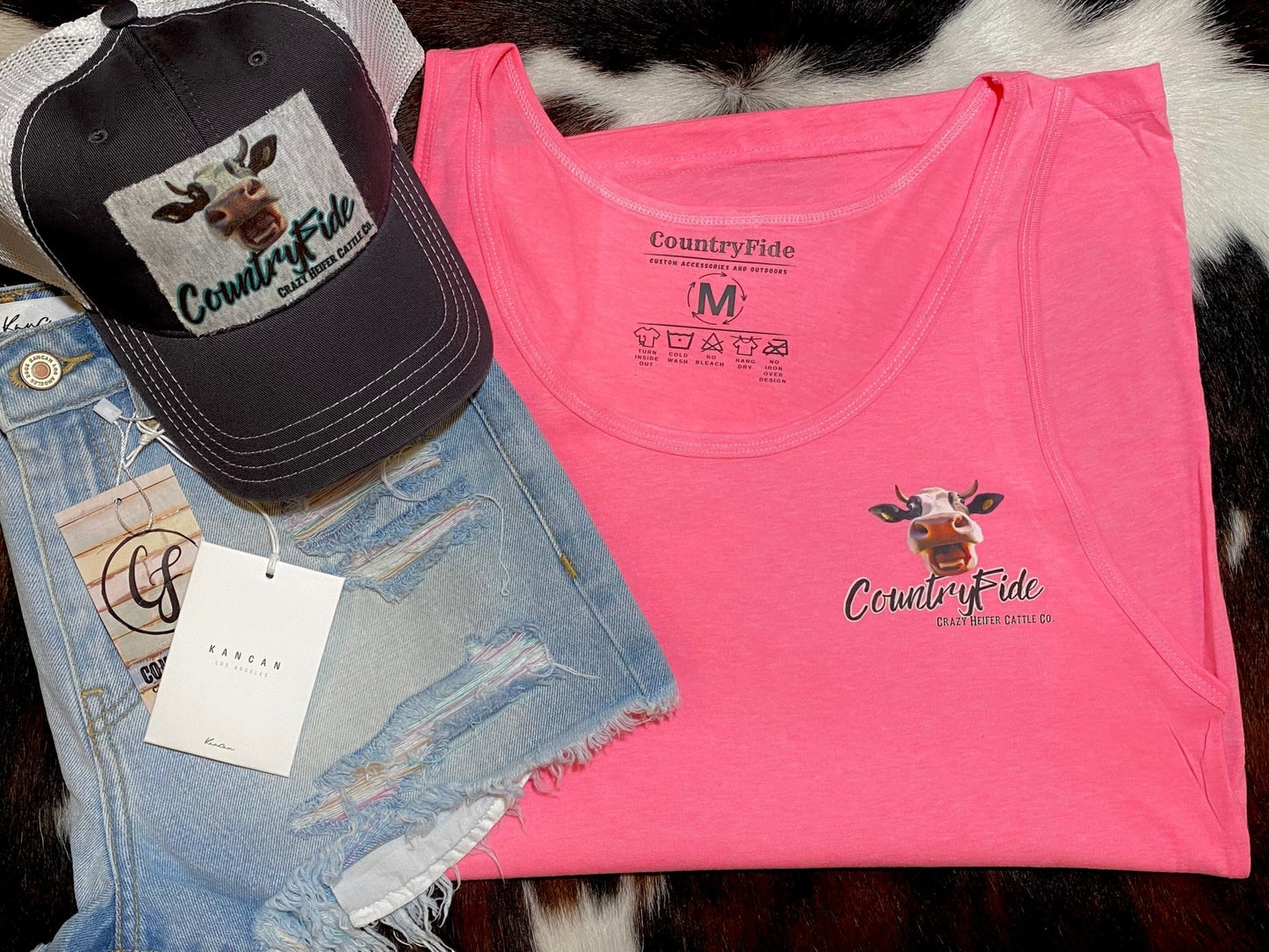 CRAZY HEIFER TANK - CountryFide Custom Accessories and Outdoors
