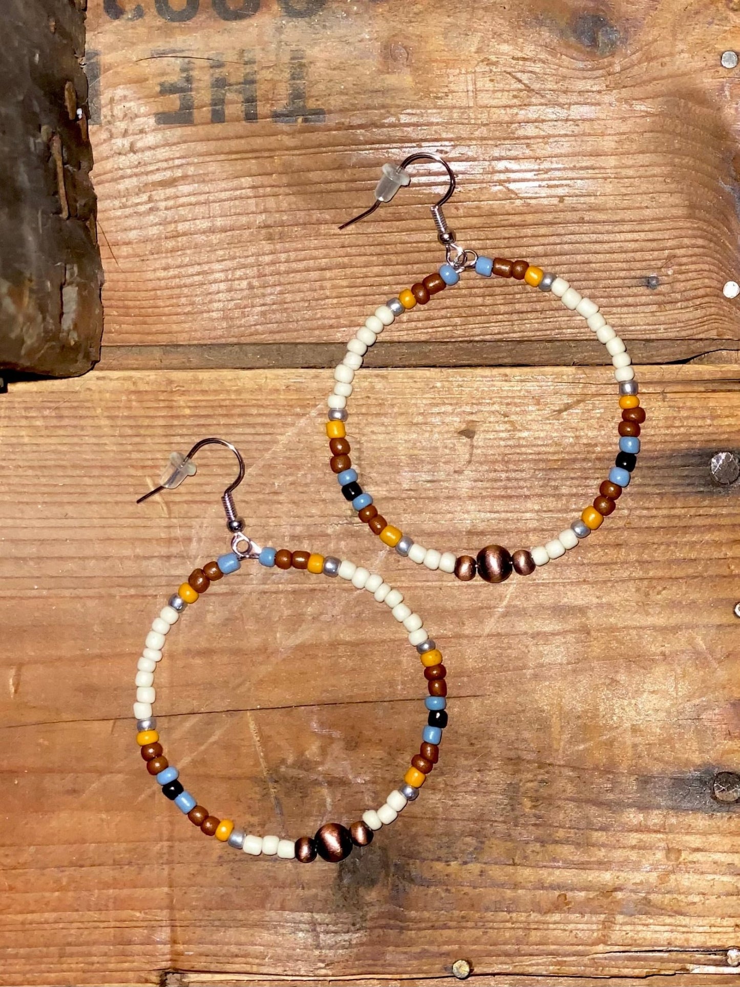 EVERYDAY BEADED HOOPS - CountryFide Custom Accessories and Outdoors