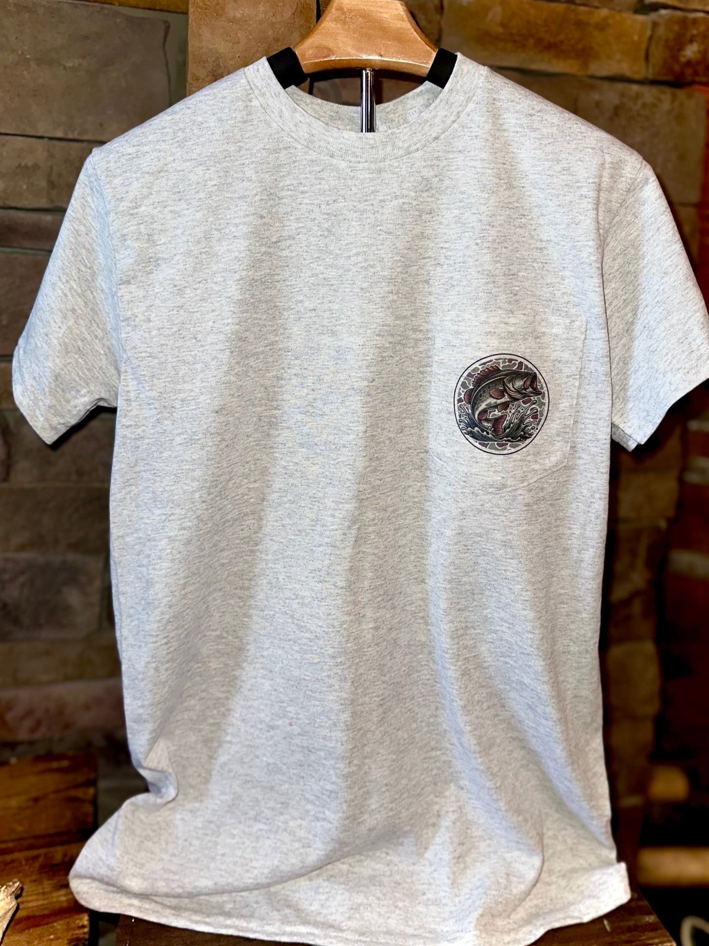 FISHING CAMO POCKET TEE - CountryFide Custom Accessories and Outdoors