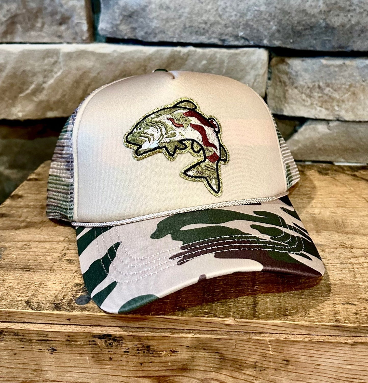 FLASHY FISH CAP - CountryFide Custom Accessories and Outdoors
