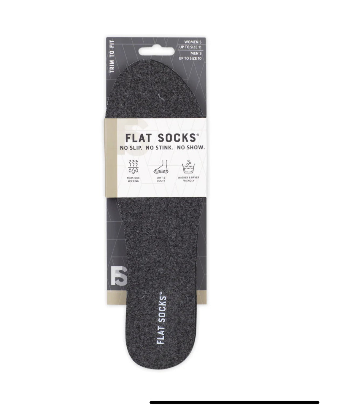 FLAT SOCKS - Grey - CountryFide Custom Accessories and Outdoors