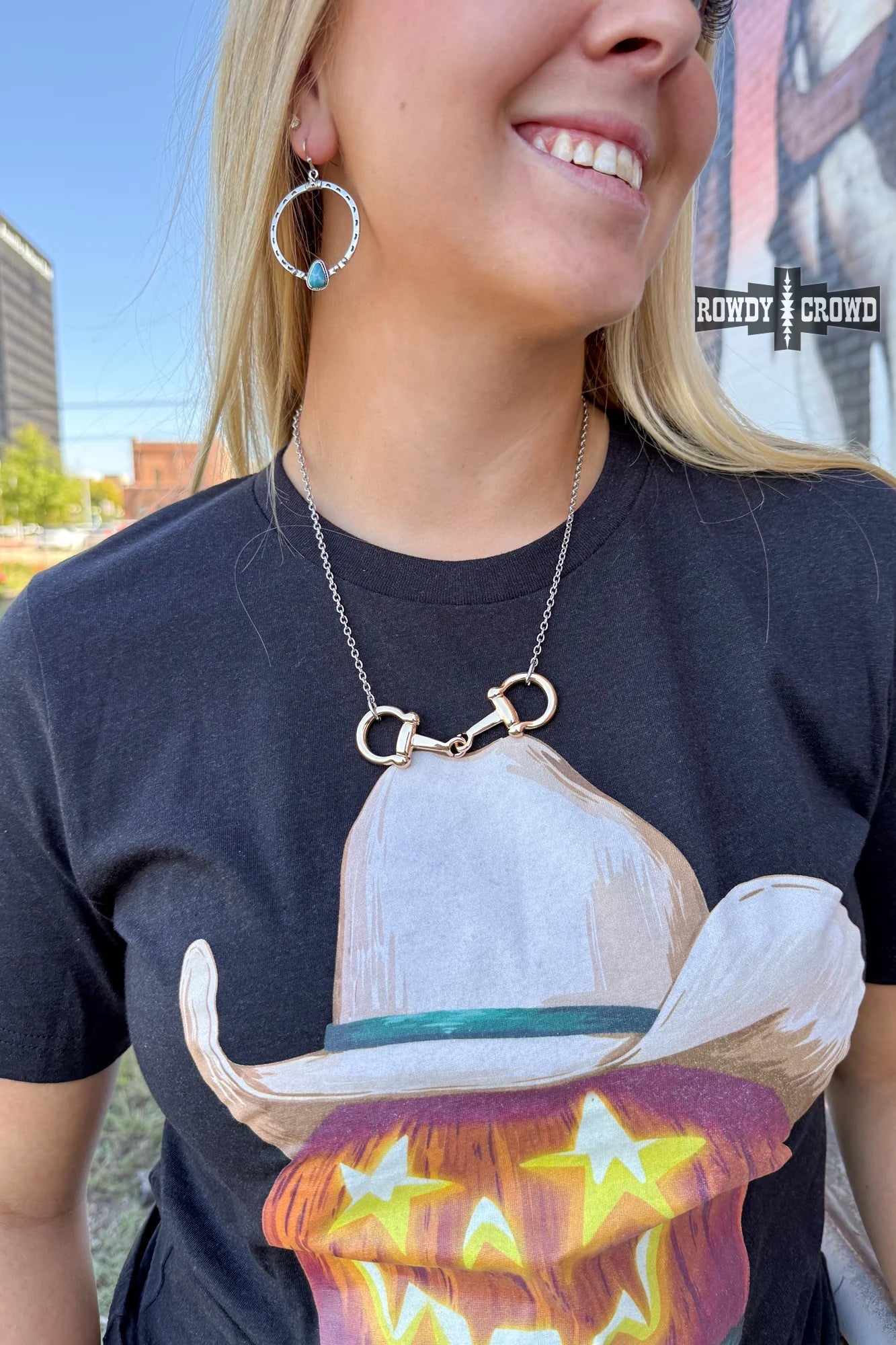 Hey Cowboy Necklace - CountryFide Custom Accessories and Outdoors