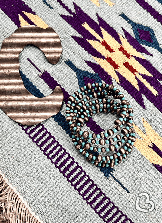 Juliet Wrap Around Navajo Pearl Bracelet in Turquoise - CountryFide Custom Accessories and Outdoors