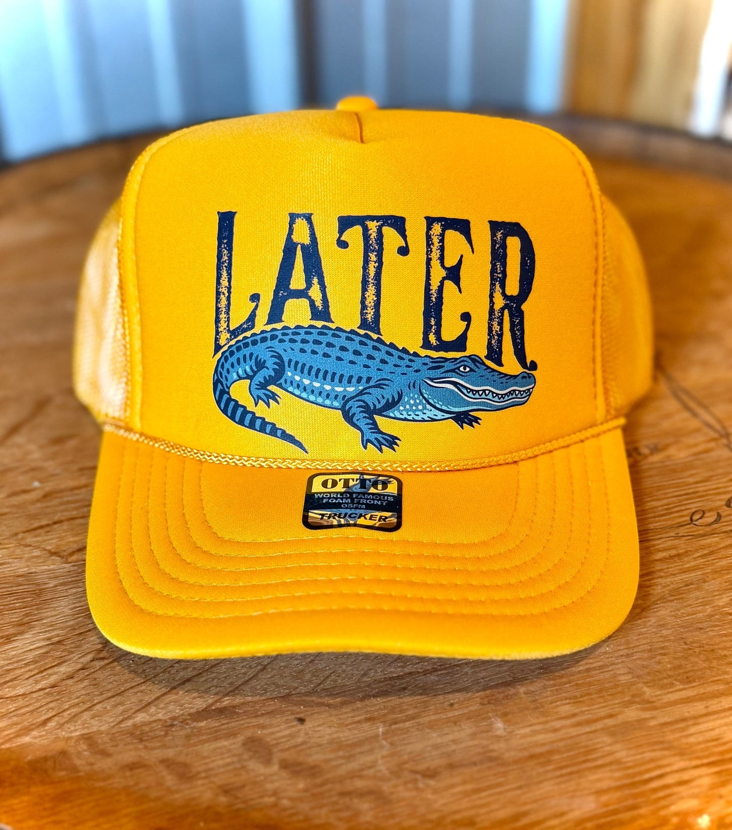 LATER GATOR TRUCKER HAT - CountryFide Custom Accessories and Outdoors