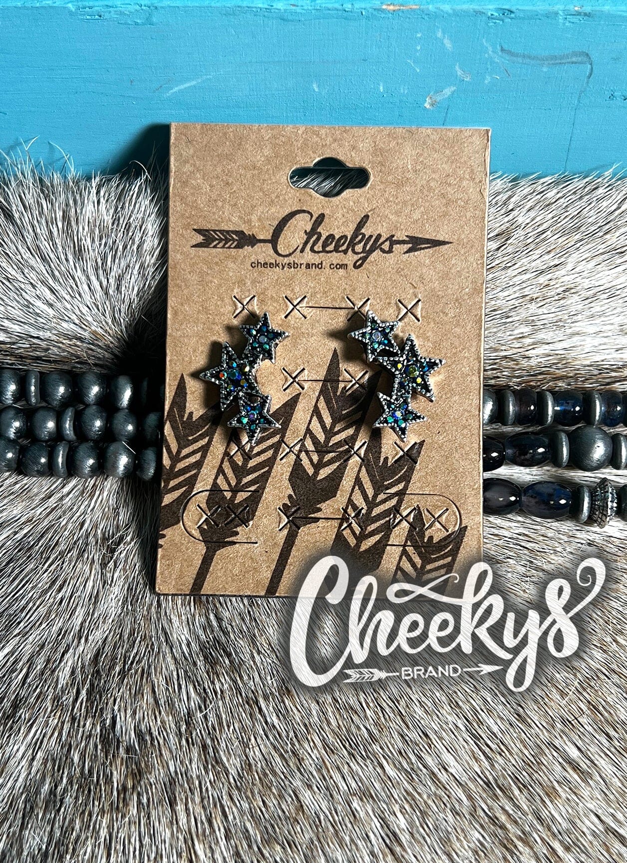 Majestic Three Star Post Earrings - CountryFide Custom Accessories and Outdoors