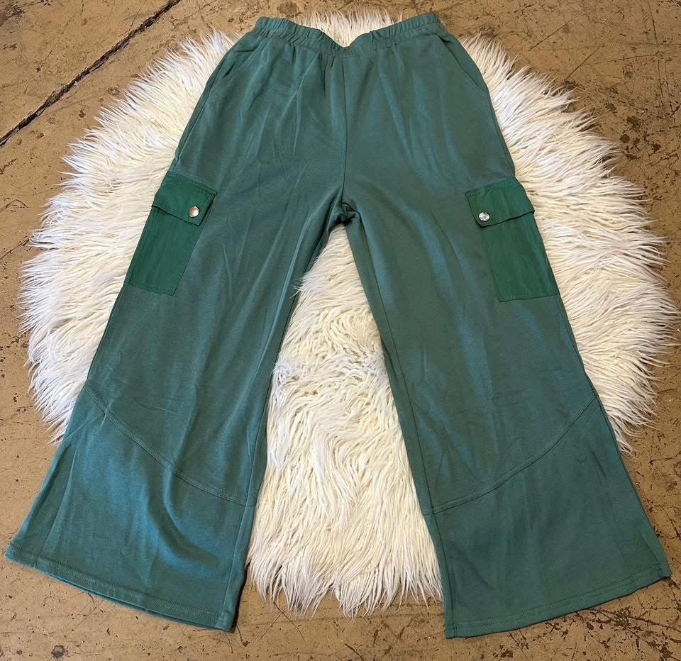 Mineral Wash Wide Leg Cargo Pants - CountryFide Custom Accessories and Outdoors