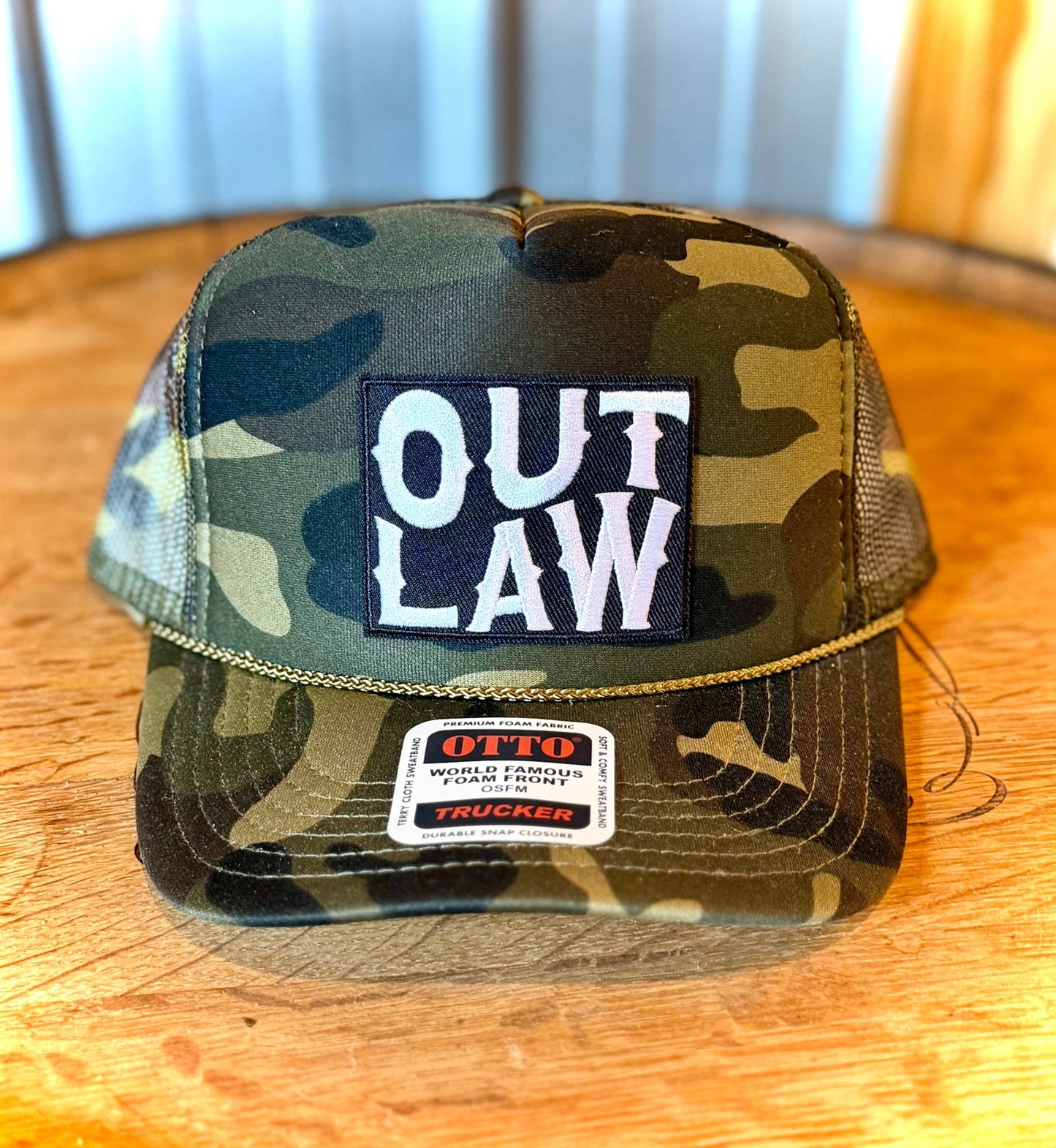OUTLAW TRUCKER CAP - CountryFide Custom Accessories and Outdoors