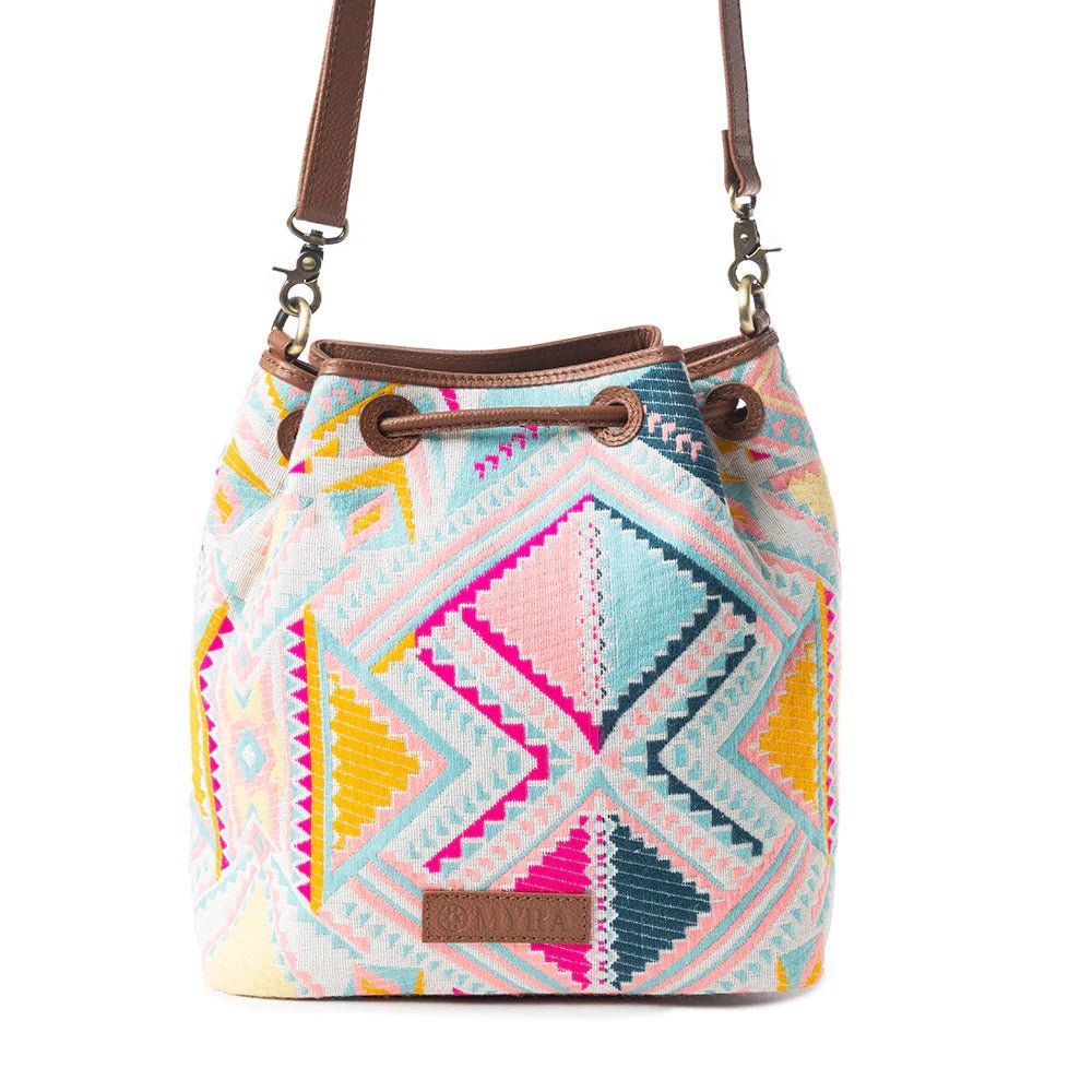 Pastel Desert Sunrise Bucket Bag In Pink - CountryFide Custom Accessories and Outdoors