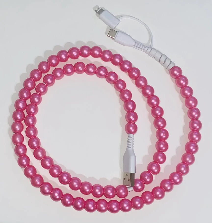 Pink Pearl Chargers - Multi iPhone and C - CountryFide Custom Accessories and Outdoors