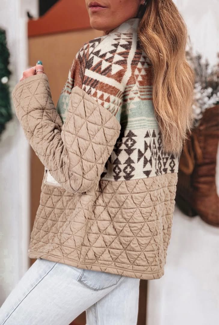 Quilted Aztec Dream Jacket - CountryFide Custom Accessories and Outdoors