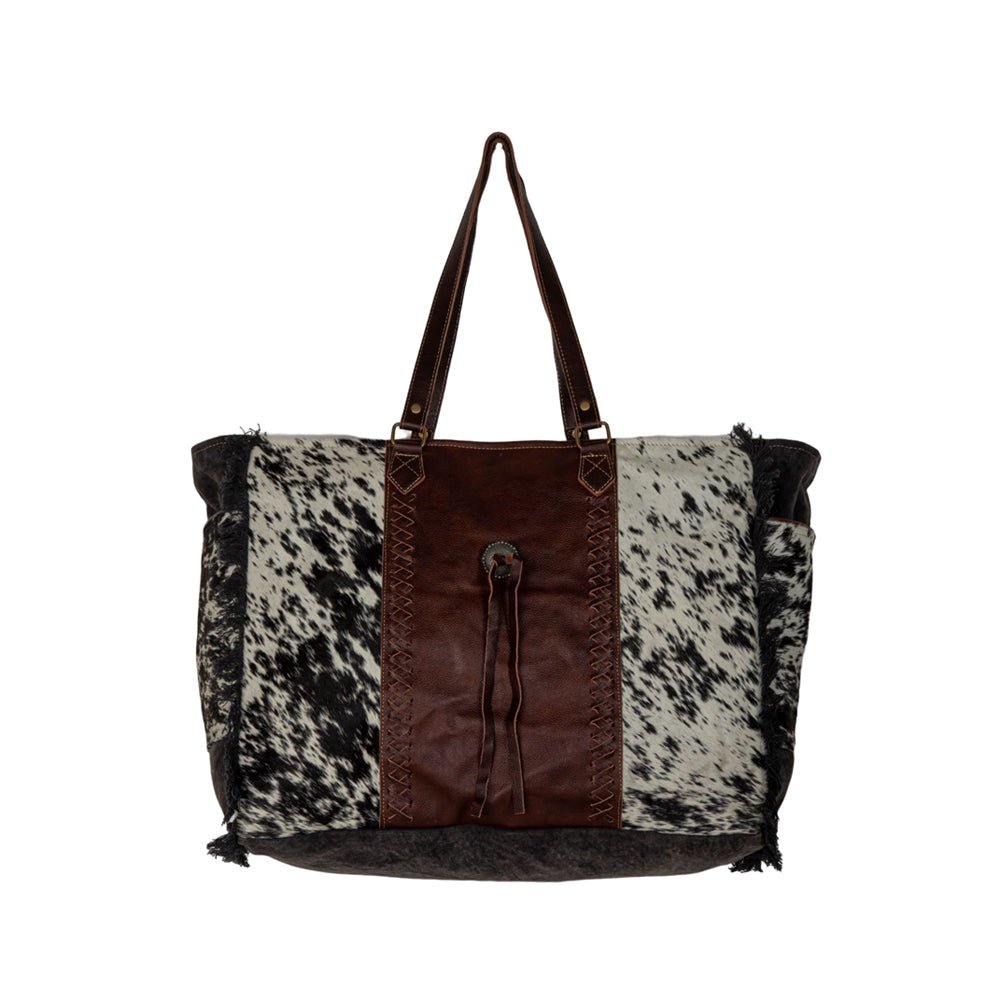 Rosalinda Cross Stitched Weekender Bag - CountryFide Custom Accessories and Outdoors