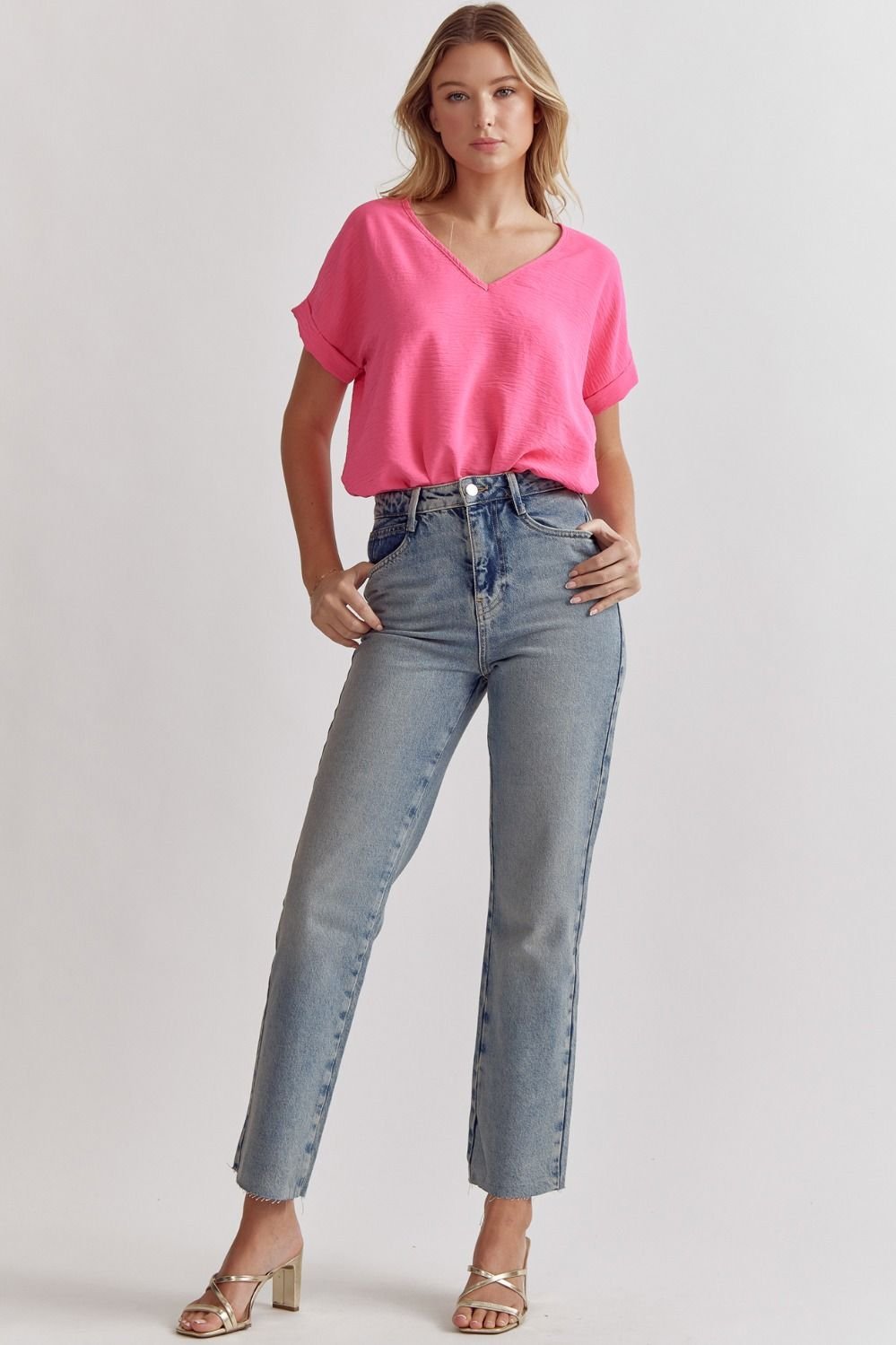 SOLID V NECK BODYSUIT - CountryFide Custom Accessories and Outdoors