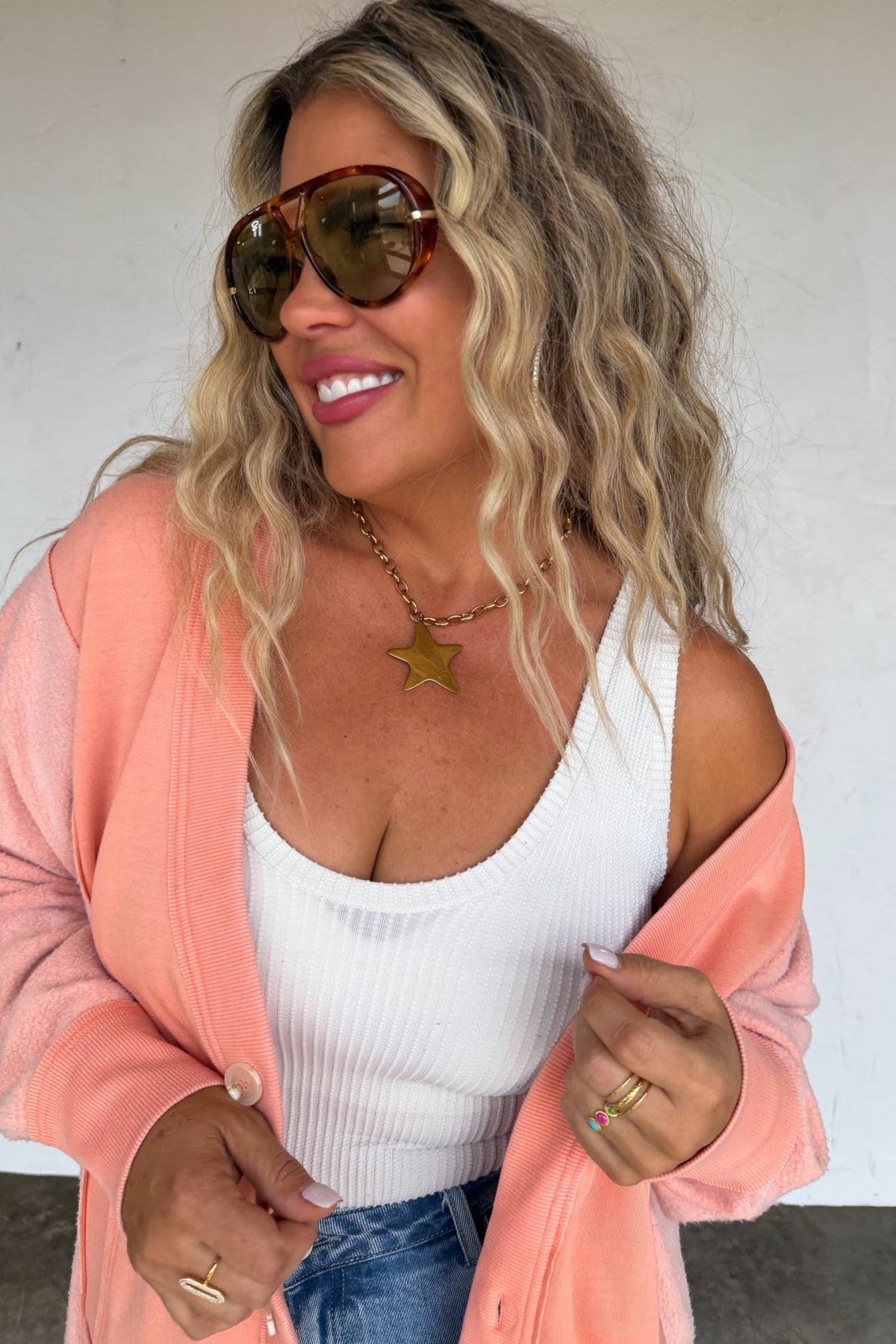 SPRING DESI SWEATSHIRT CARDIGAN - CountryFide Custom Accessories and Outdoors