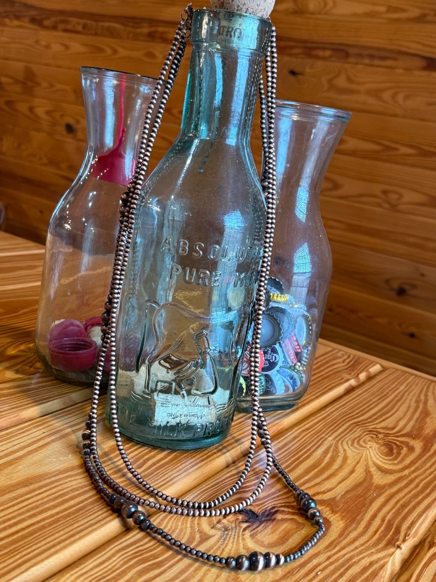 STACKED BRONZE NECKLACE - CountryFide Custom Accessories and Outdoors