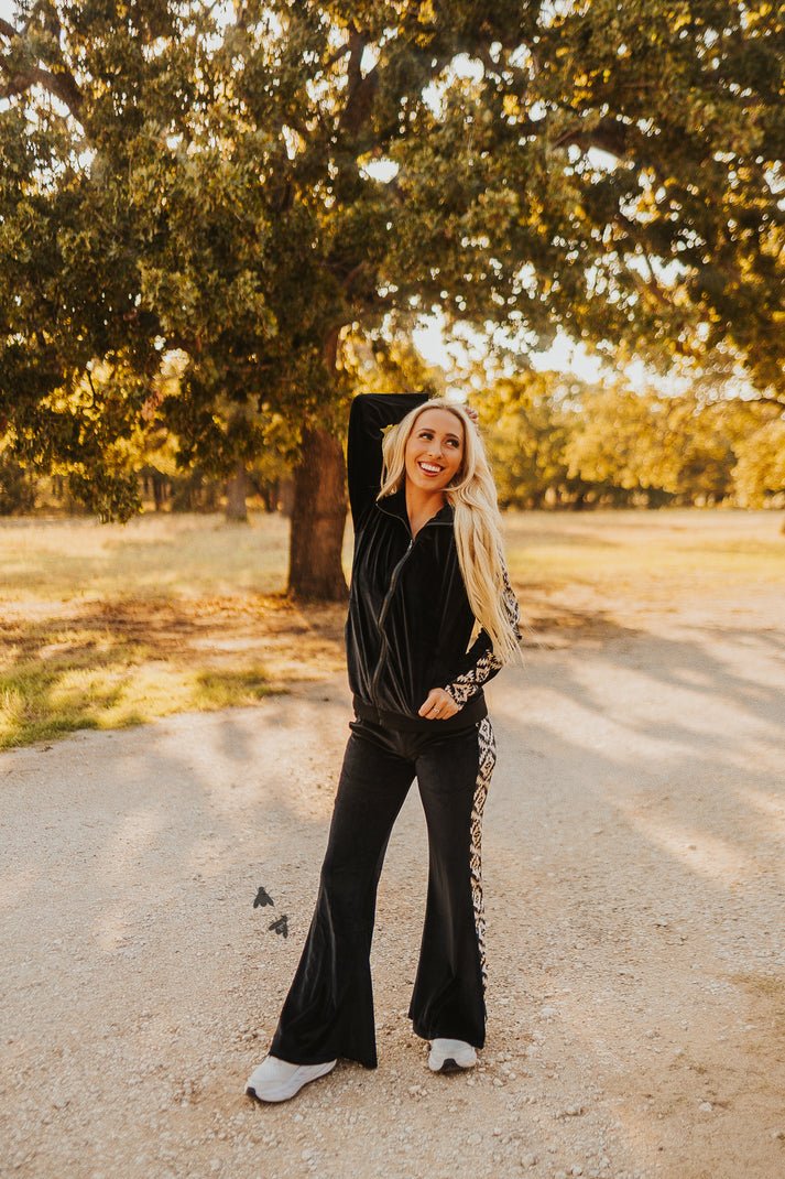 THE SHERIFF VELVET JOGGER SET - CountryFide Custom Accessories and Outdoors