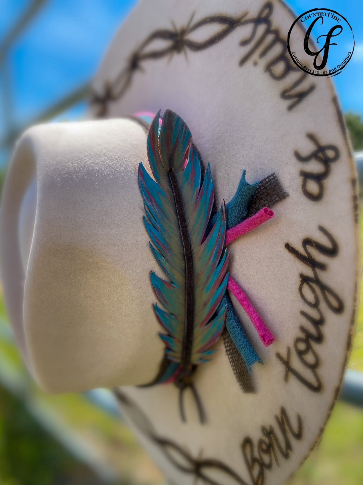 TOUGH AS NAILS FEDORA - CountryFide Custom Accessories and Outdoors