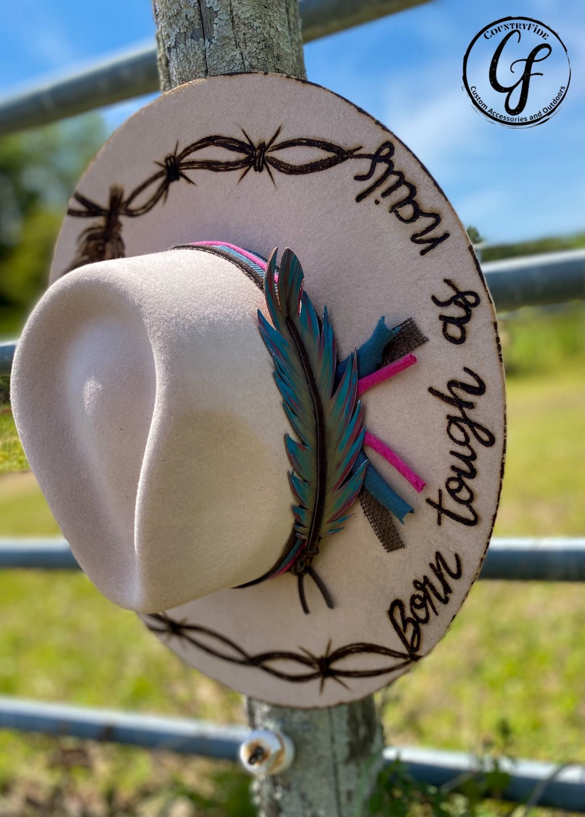 TOUGH AS NAILS FEDORA - CountryFide Custom Accessories and Outdoors