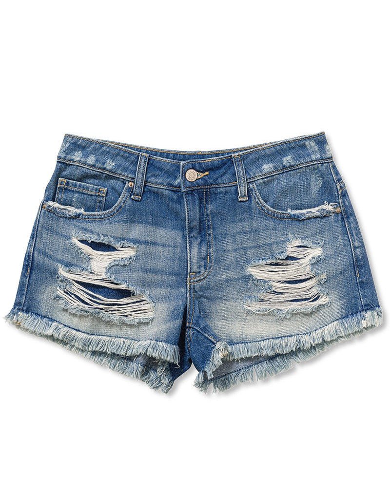 Weekend Fun Distressed Denim Shorts - CountryFide Custom Accessories and Outdoors