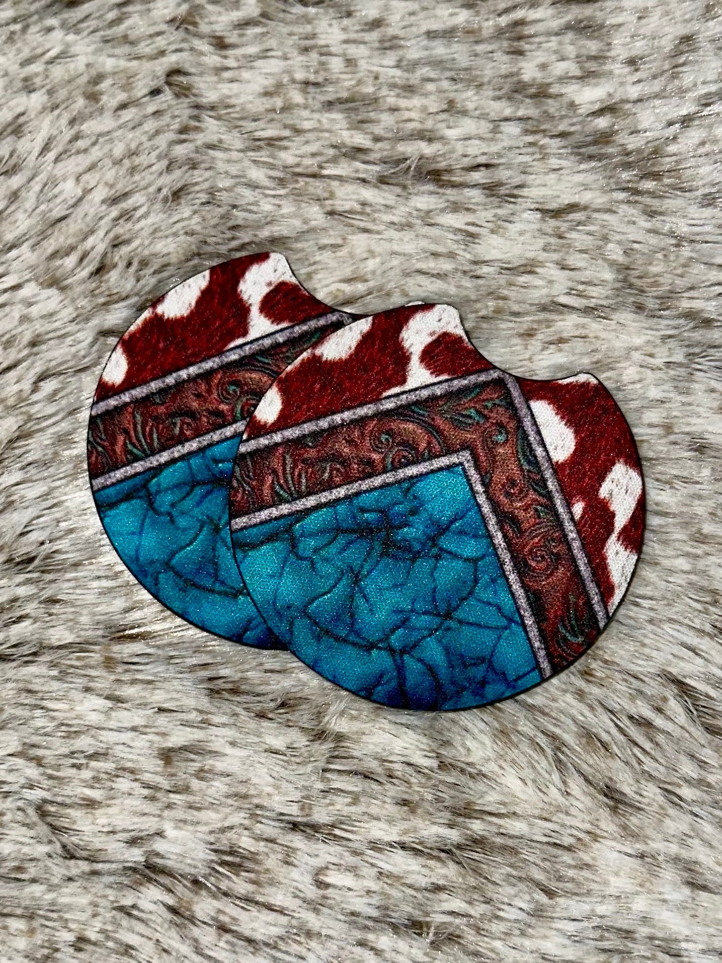 WESTERN CAR COASTERS - CountryFide Custom Accessories and Outdoors