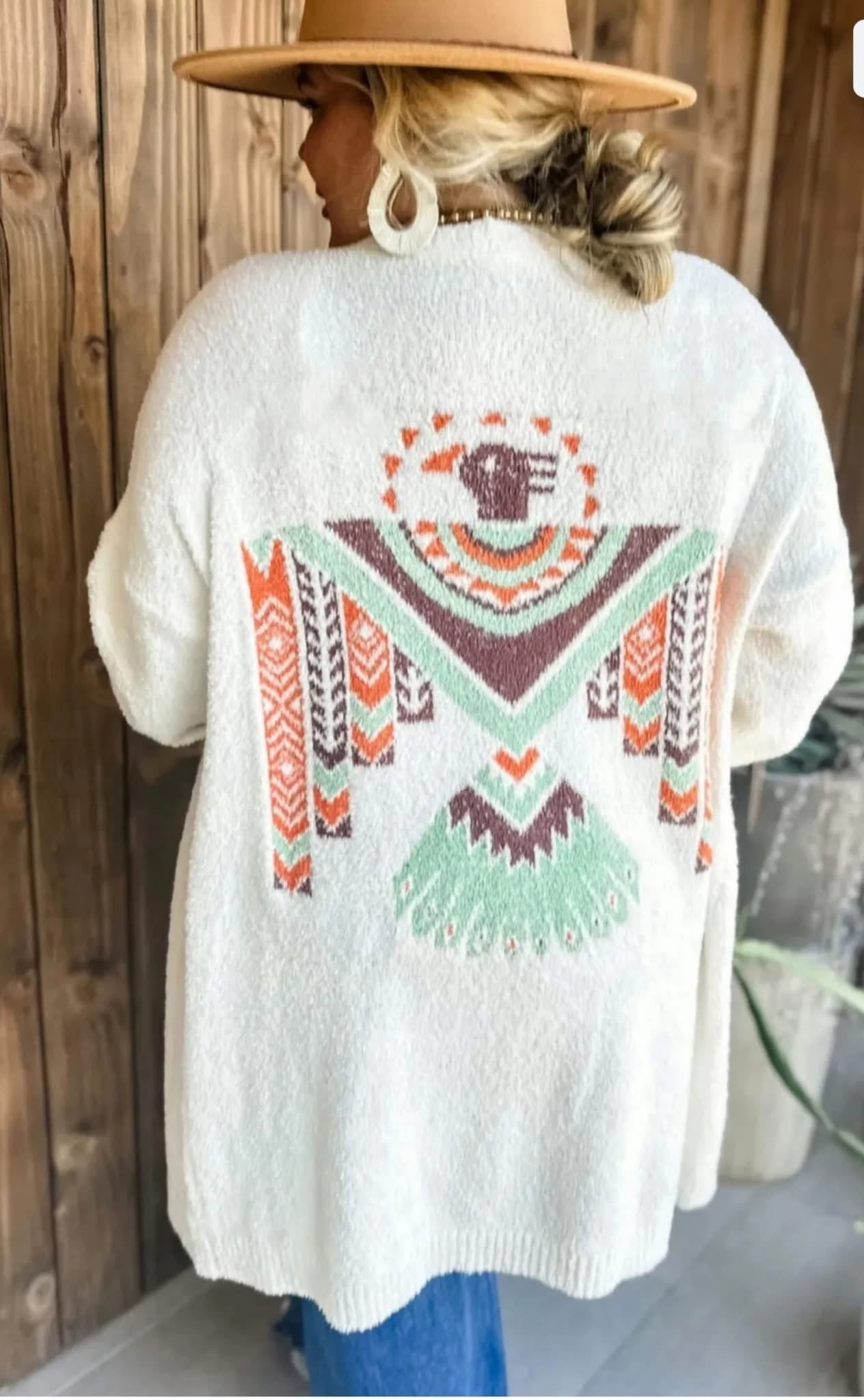 Wild West Free Bird Cloud Cardigan - CountryFide Custom Accessories and Outdoors