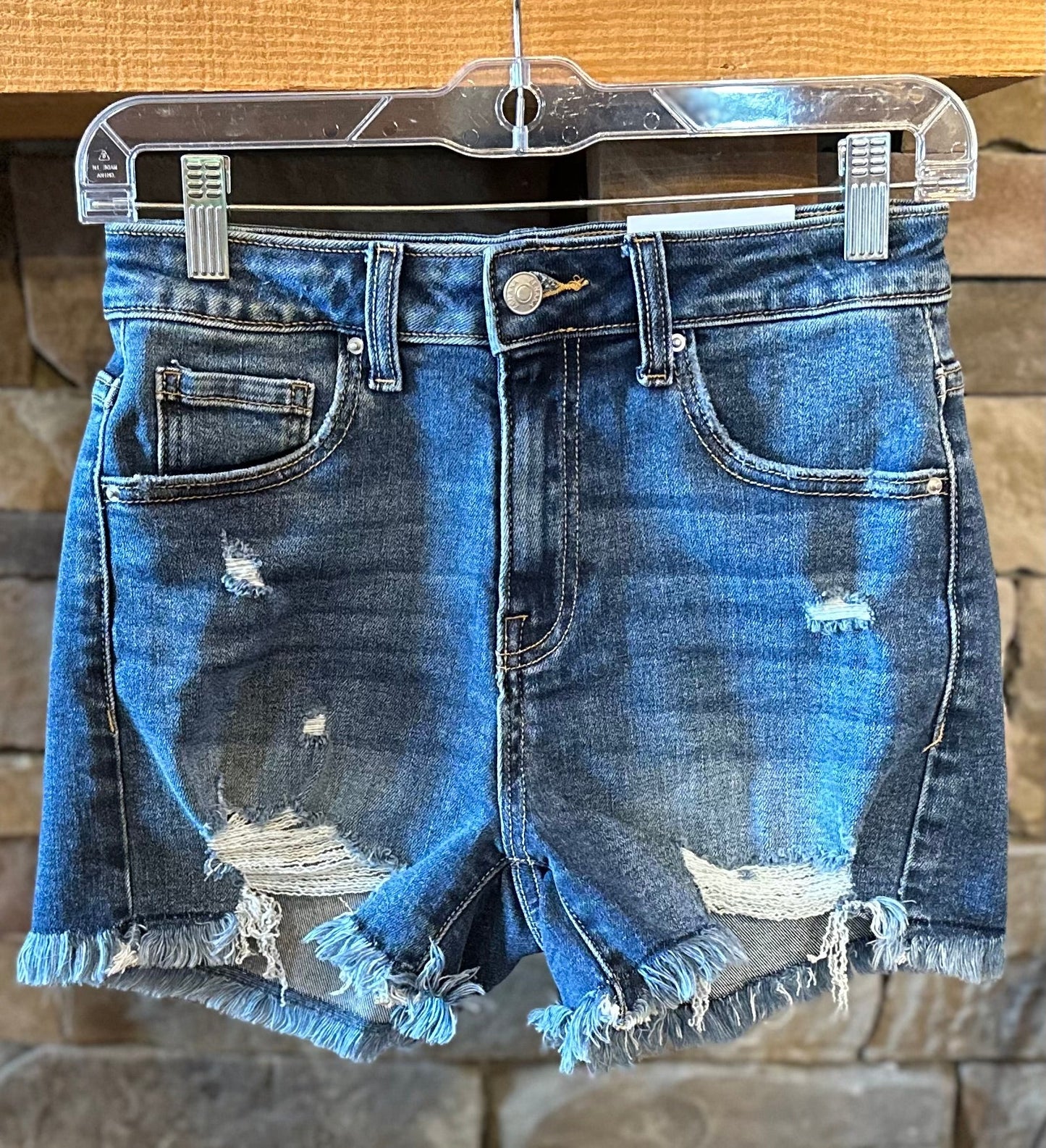 Zenana Distressed Denim Shorts - CountryFide Custom Accessories and Outdoors
