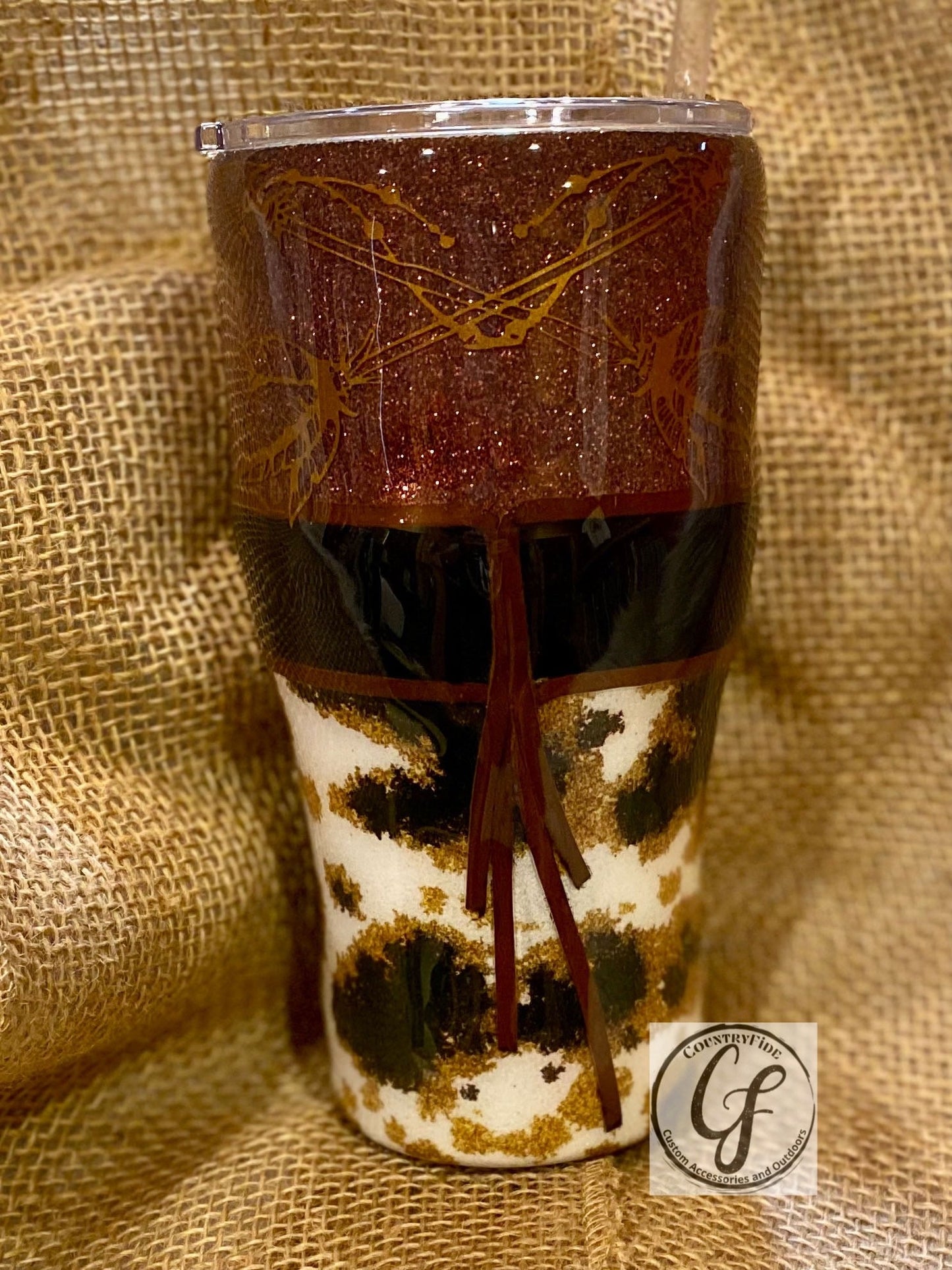 ARROW COW AND LEATHER - CountryFide Custom Accessories and Outdoors