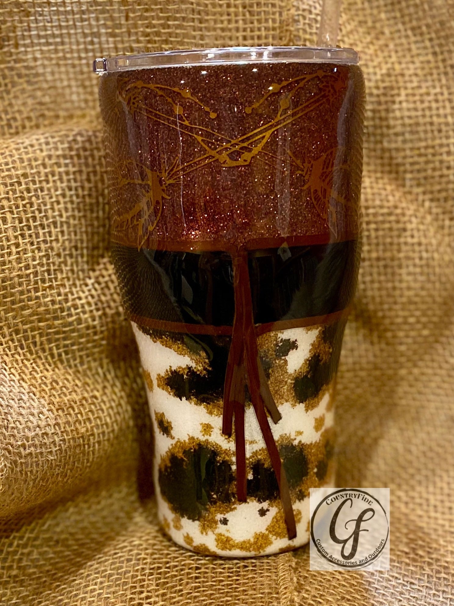 ARROW COW AND LEATHER - CountryFide Custom Accessories and Outdoors