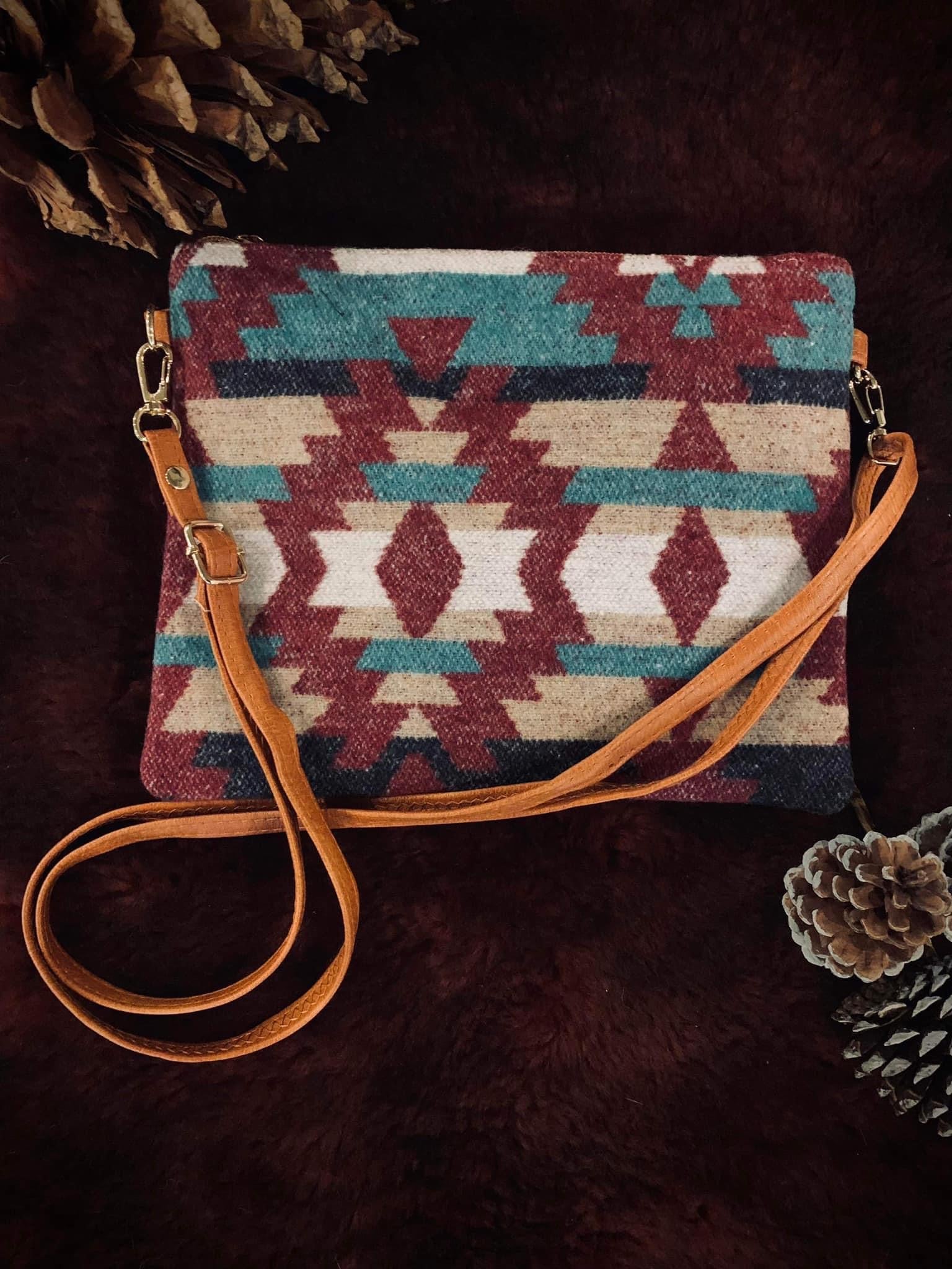 Aztec Crossbody/Clutch - CountryFide Custom Accessories and Outdoors