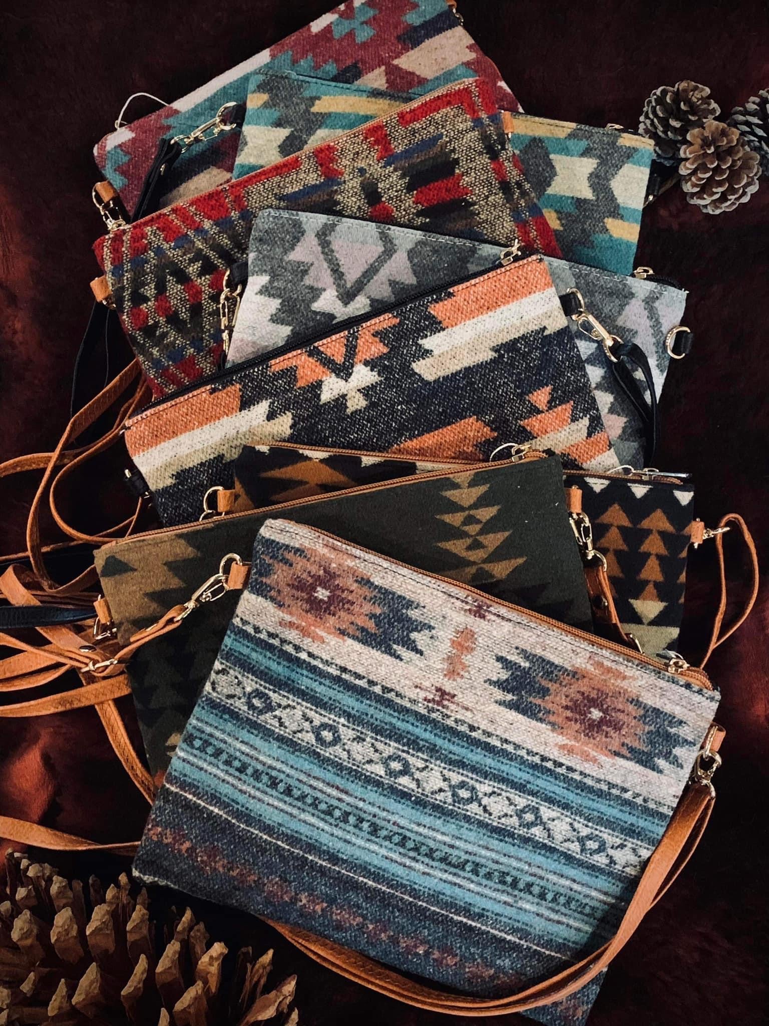 Aztec Crossbody/Clutch - CountryFide Custom Accessories and Outdoors