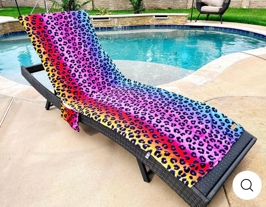 Beach Wild N’ Crazy Chair Cover with Side Pockets - CountryFide Custom Accessories and Outdoors