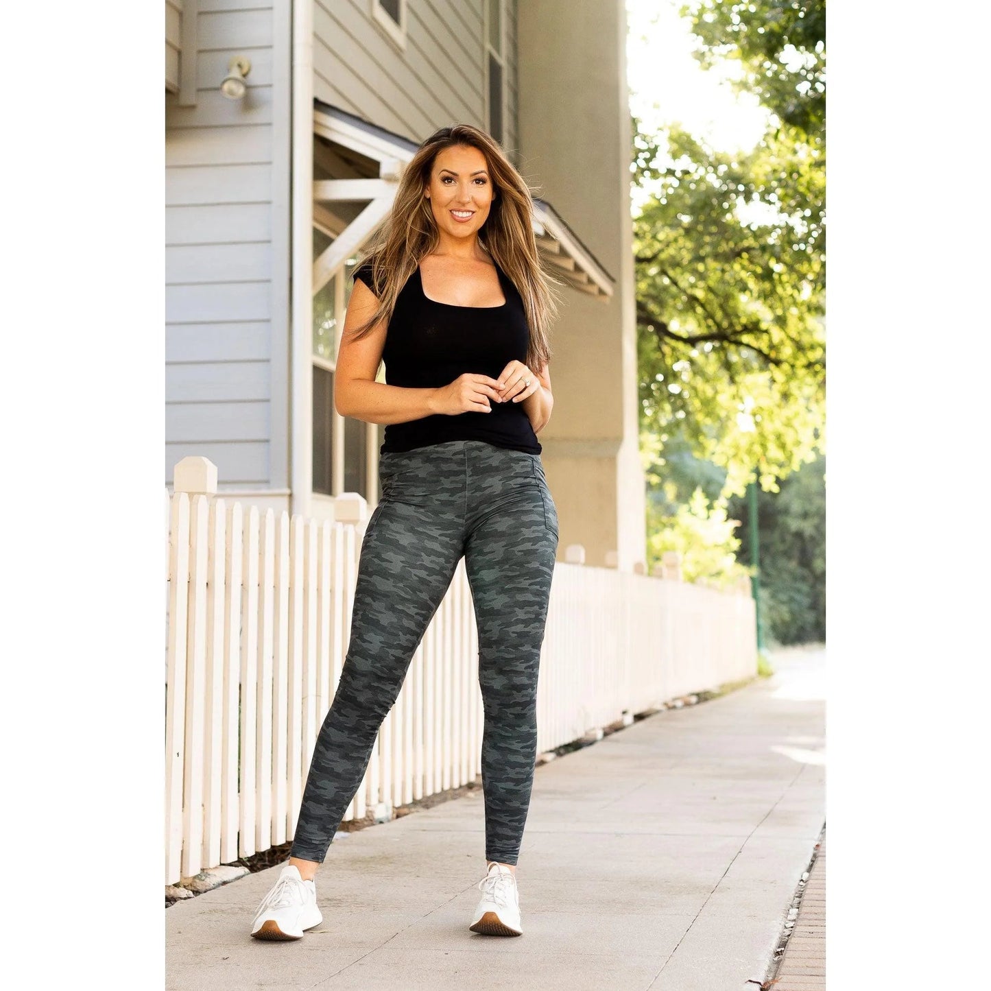 CAMO FULL LENGTH LEGGINGS WITH POCKETS - CountryFide Custom Accessories and Outdoors