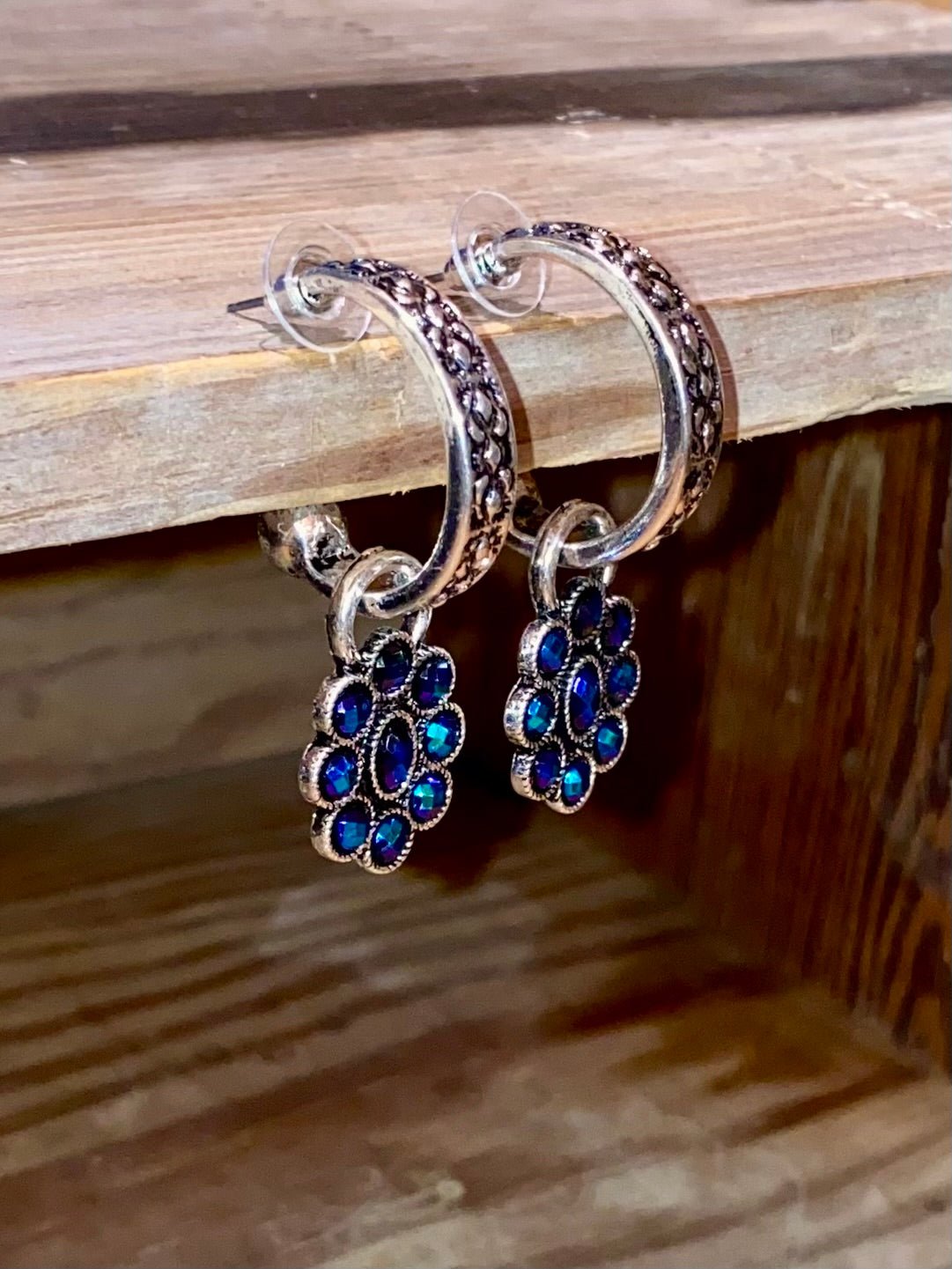 CHARM HOOP EARRINGS - CountryFide Custom Accessories and Outdoors